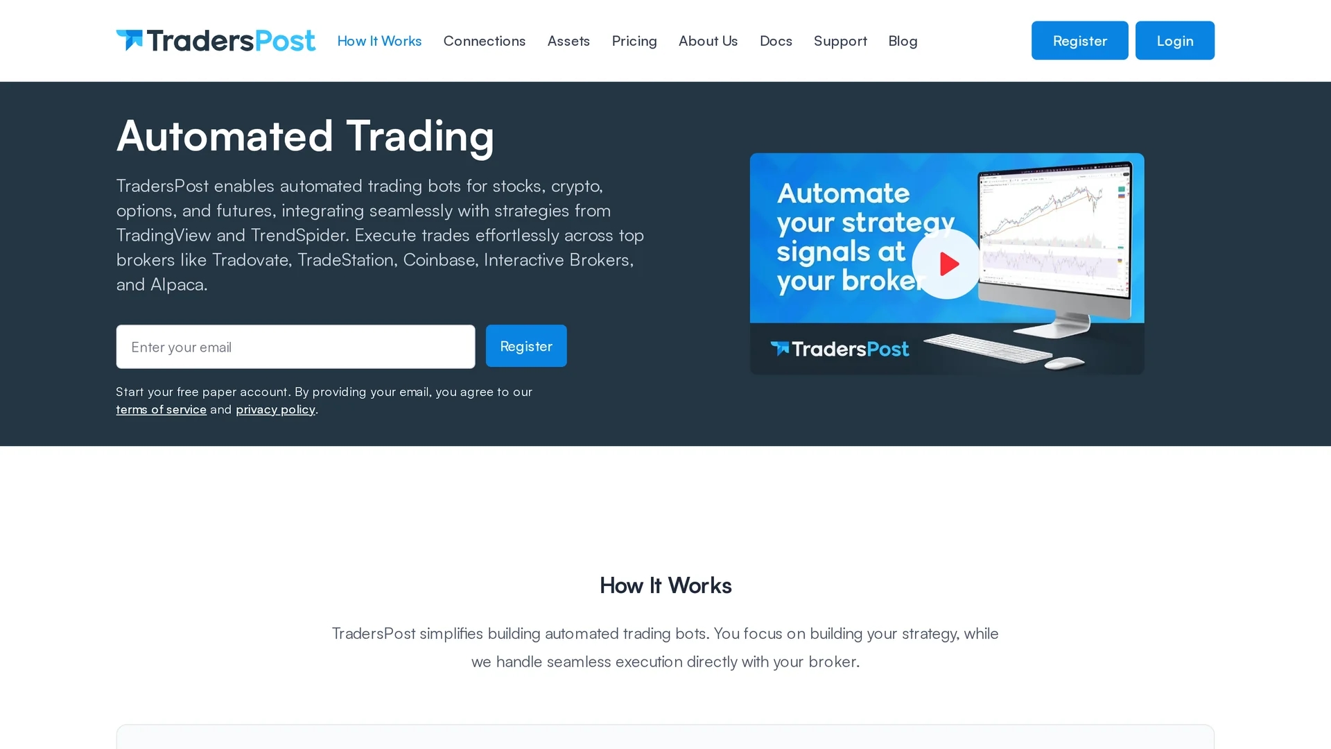 traderspost homepage