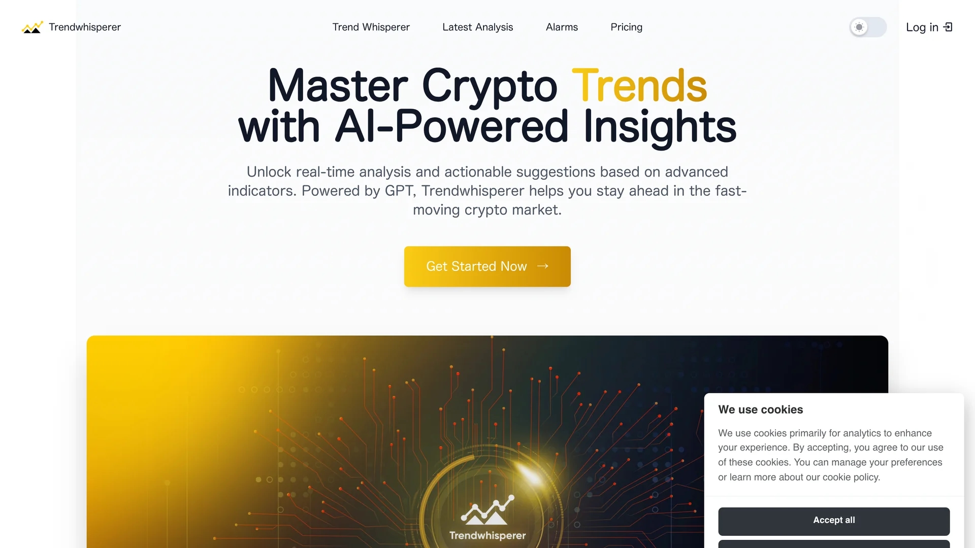 trendwhisperer homepage