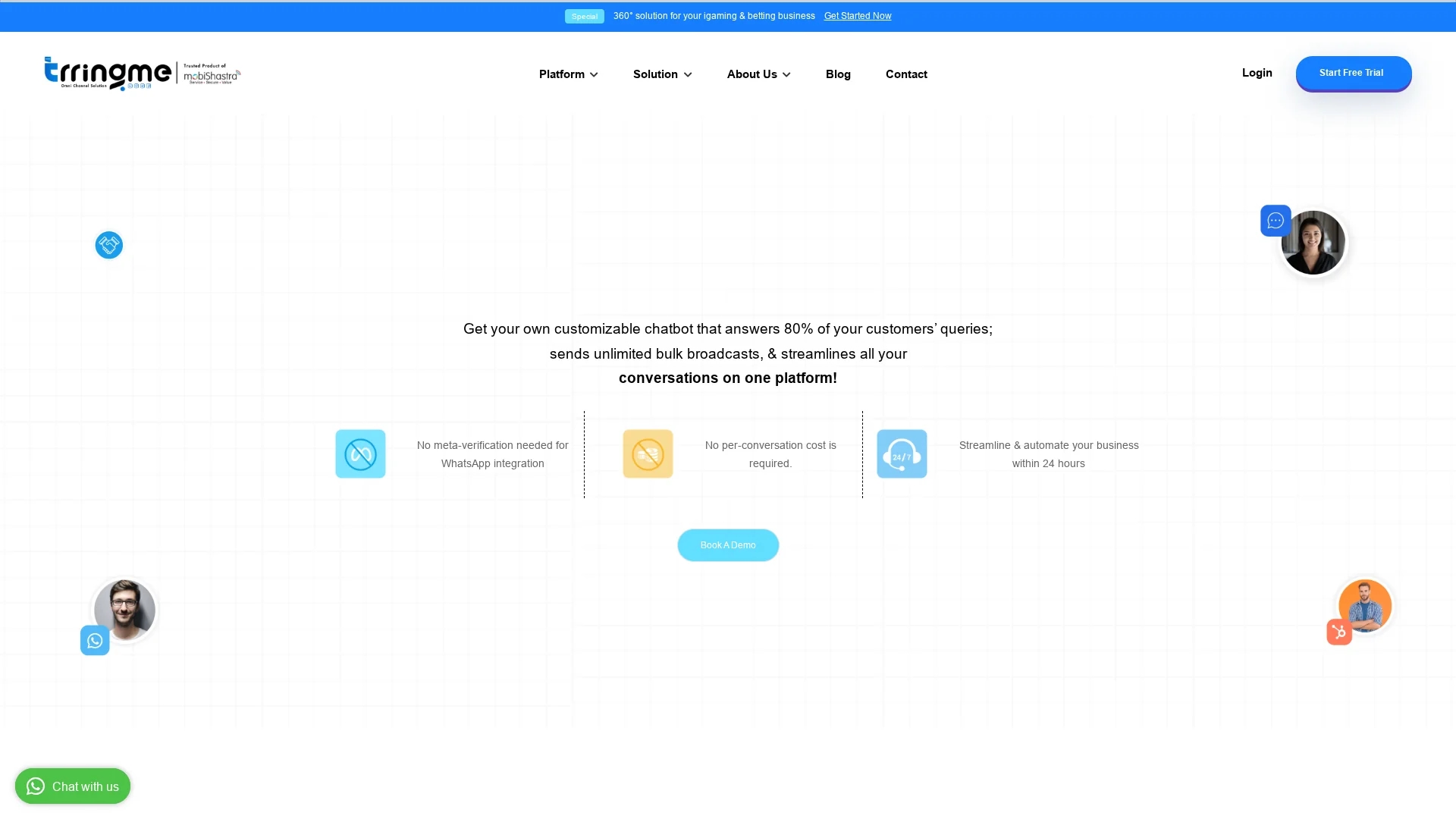 trring-me homepage