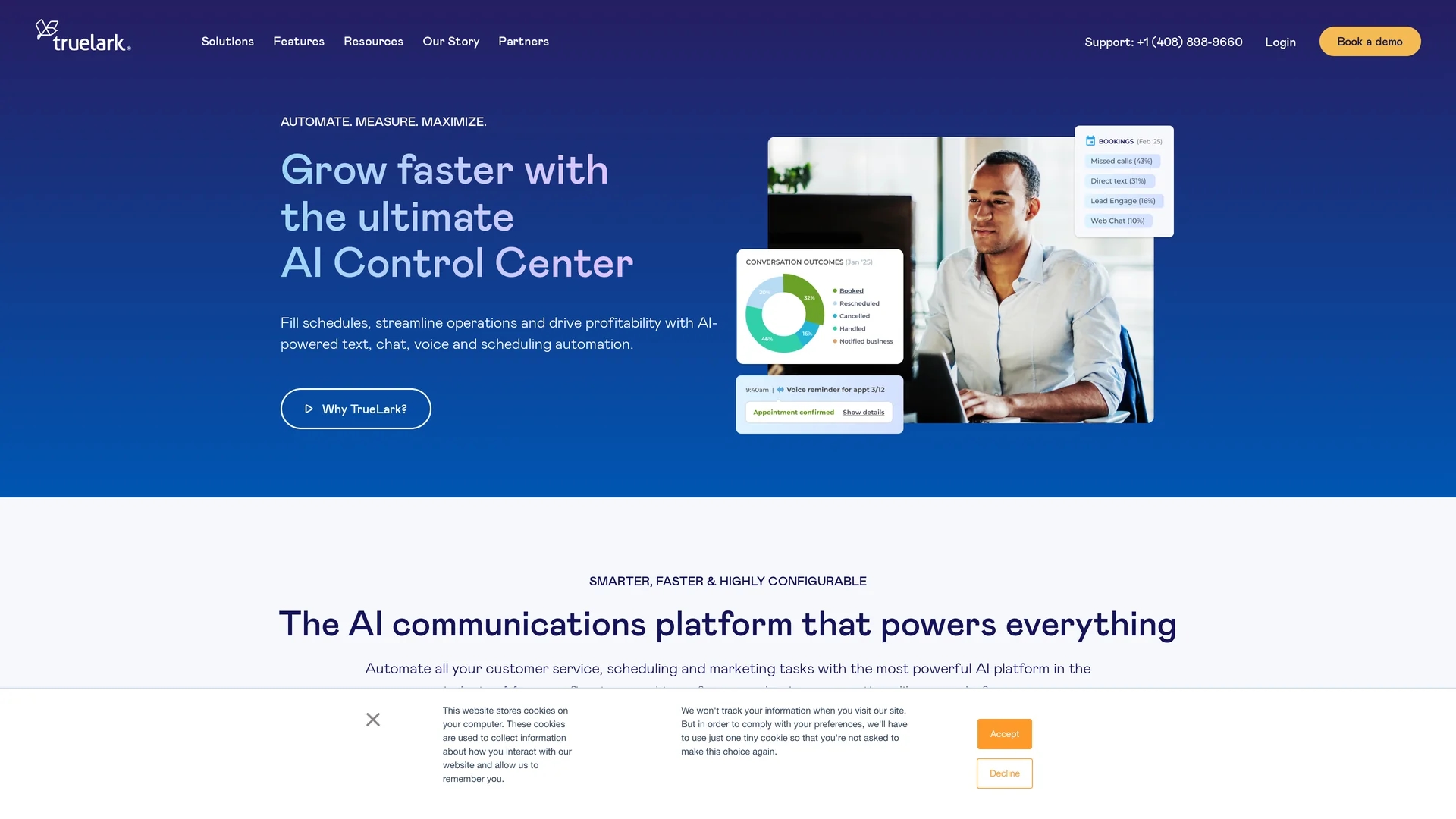 truelark-com homepage