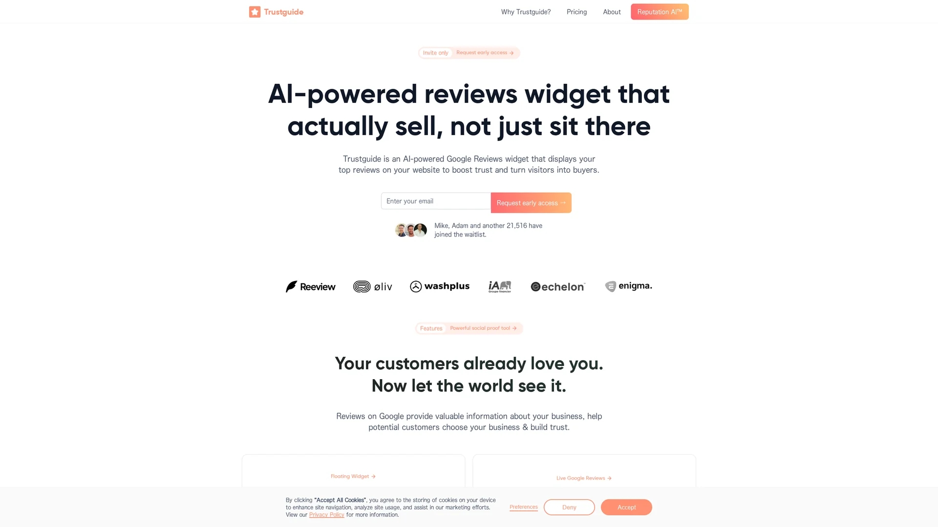 trustguide-ai homepage