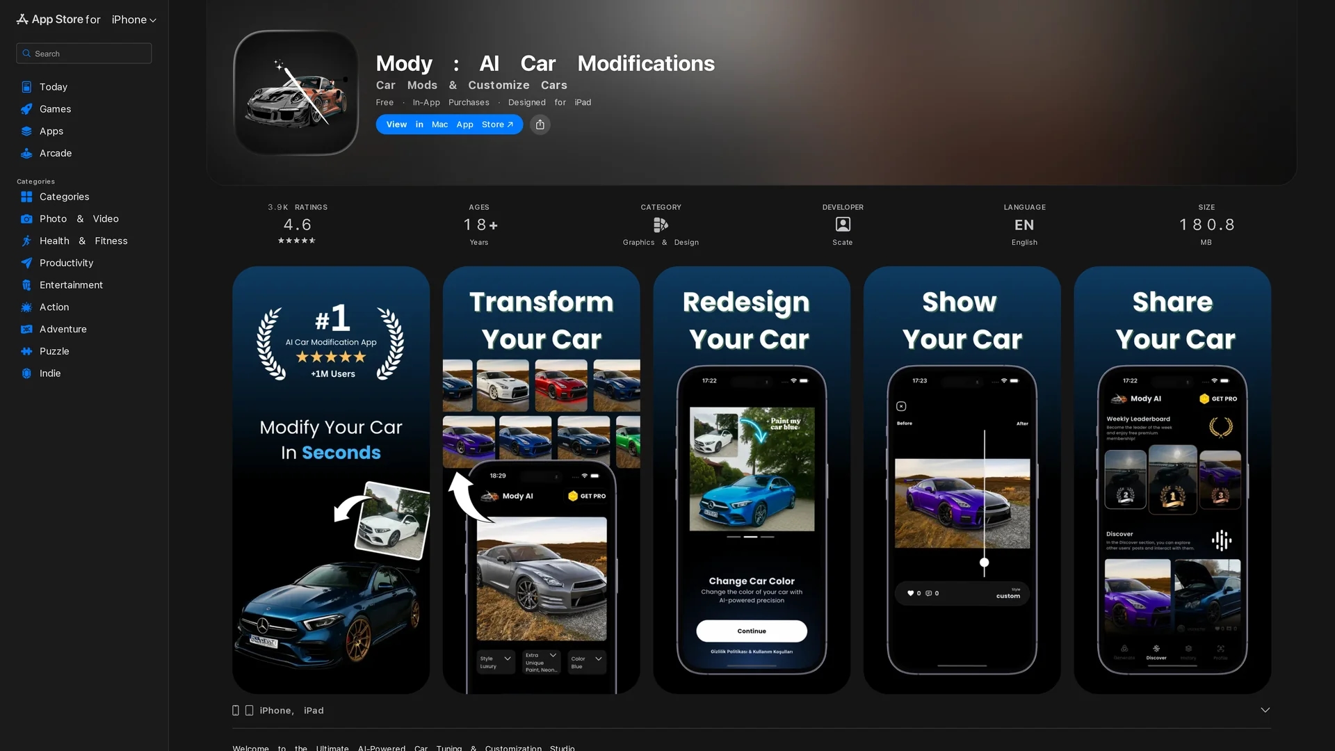 tune-ai-car-tuning homepage