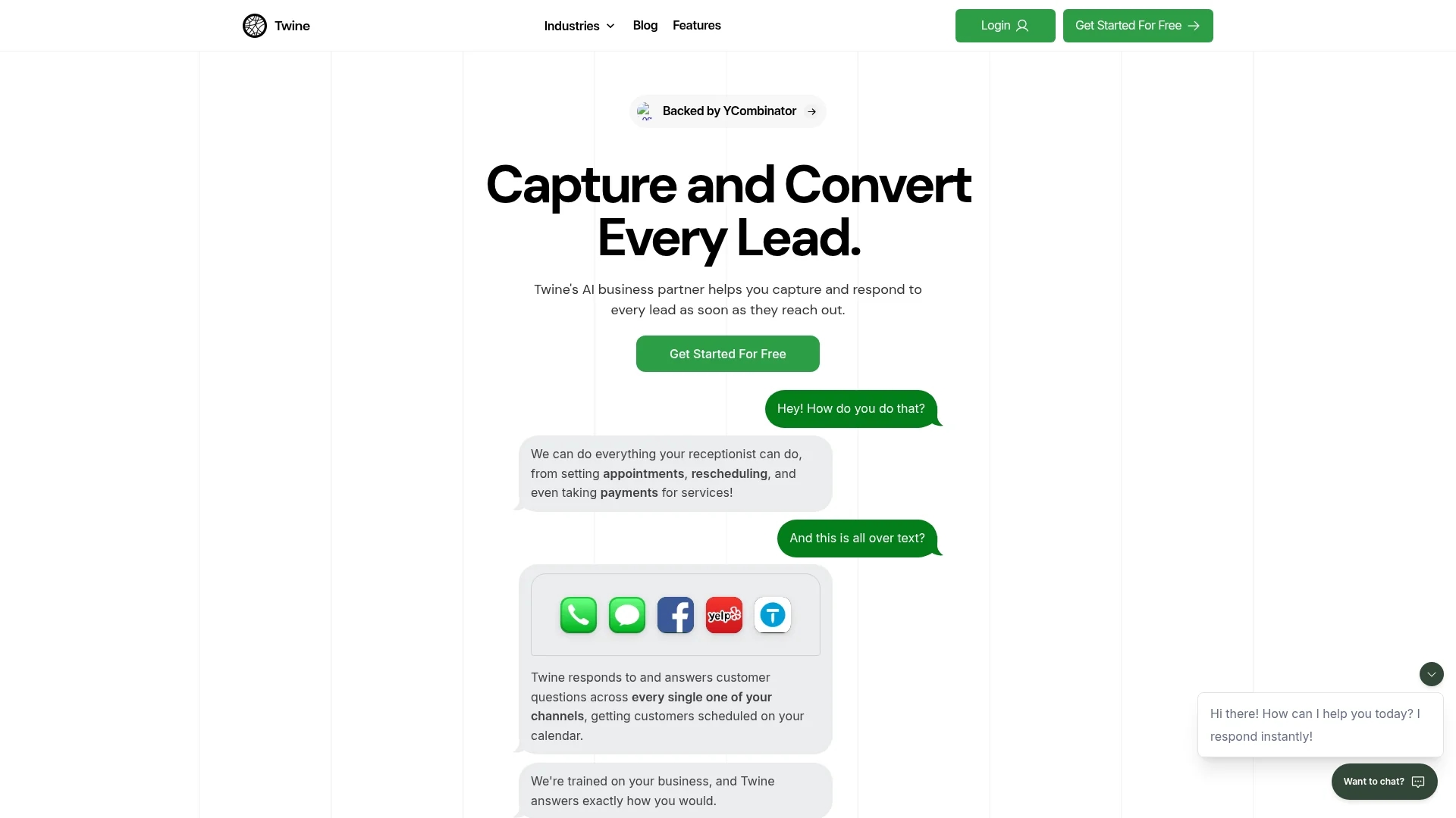 twine homepage