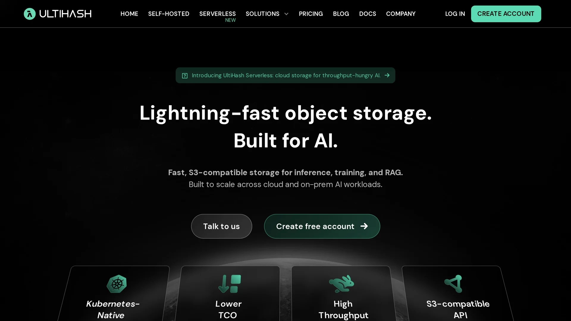 ultihash homepage