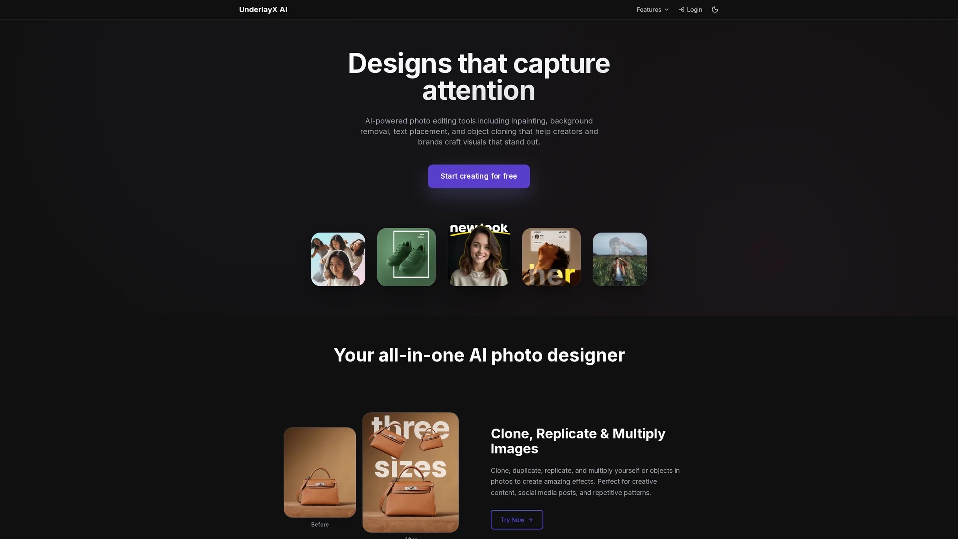 underlayx homepage