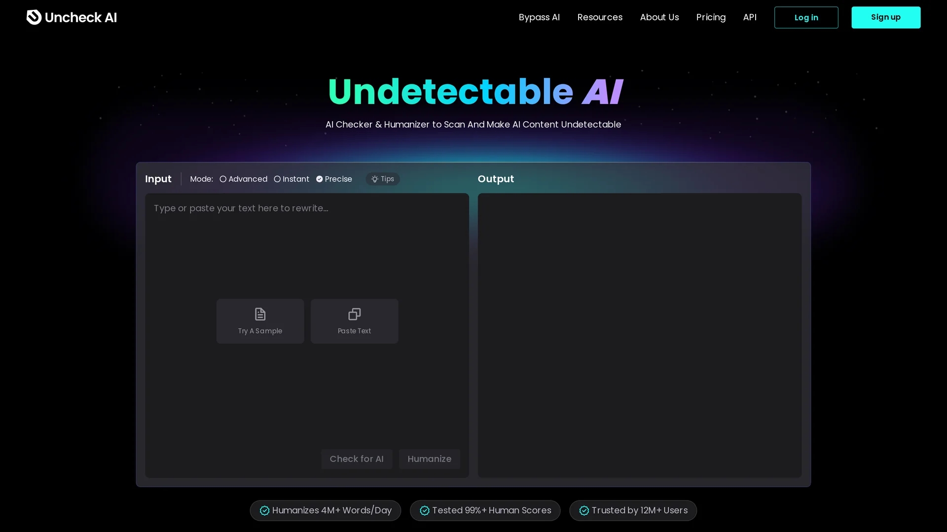 undetectableai homepage