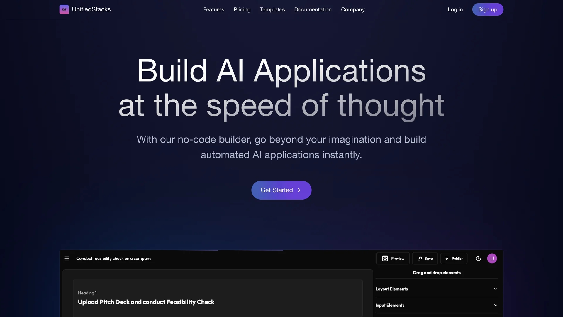 unifiedstacks homepage