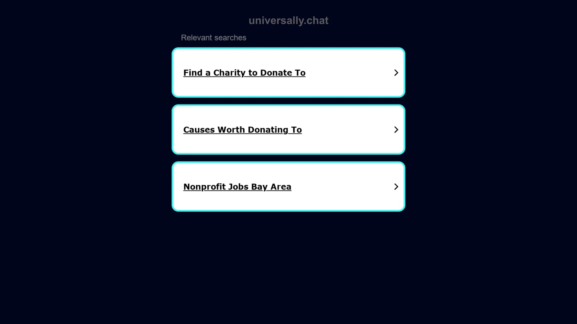 universally-chat homepage