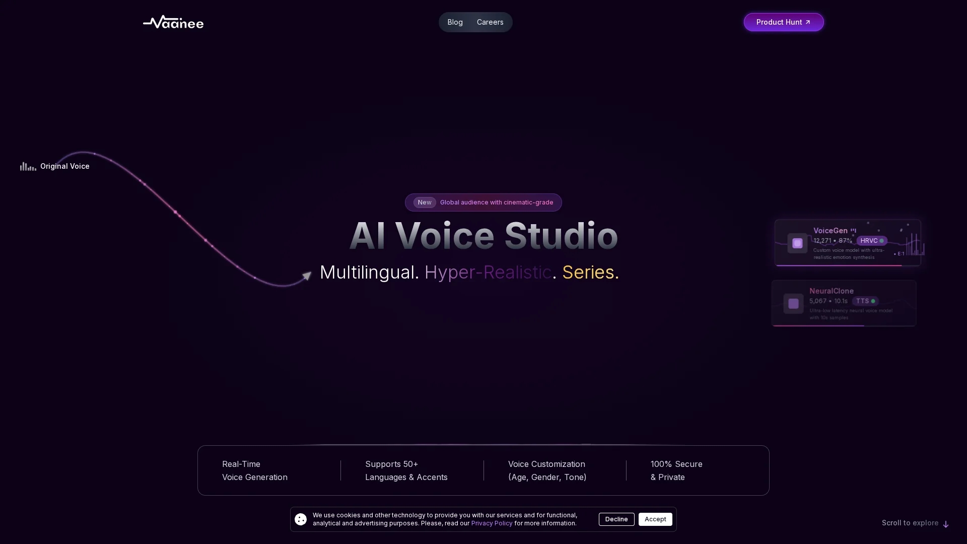 vaanee-ai-engine homepage
