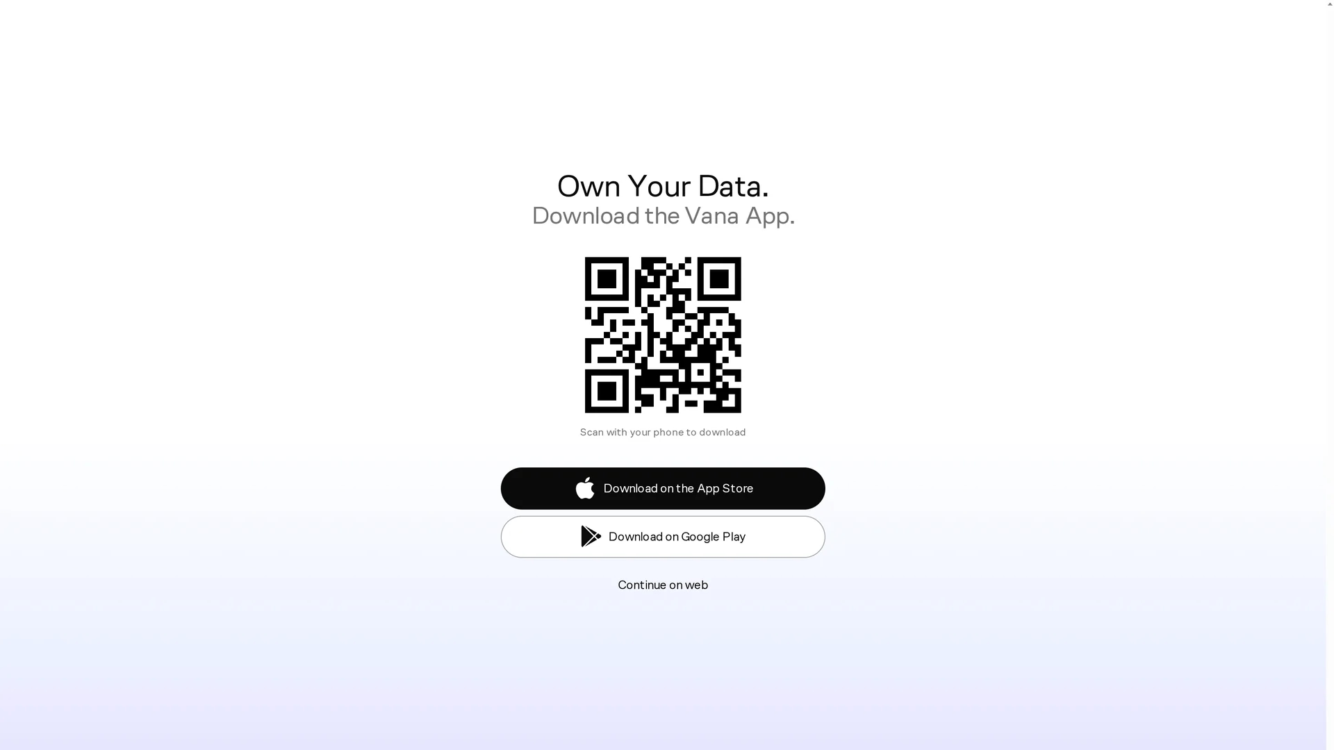 vana homepage