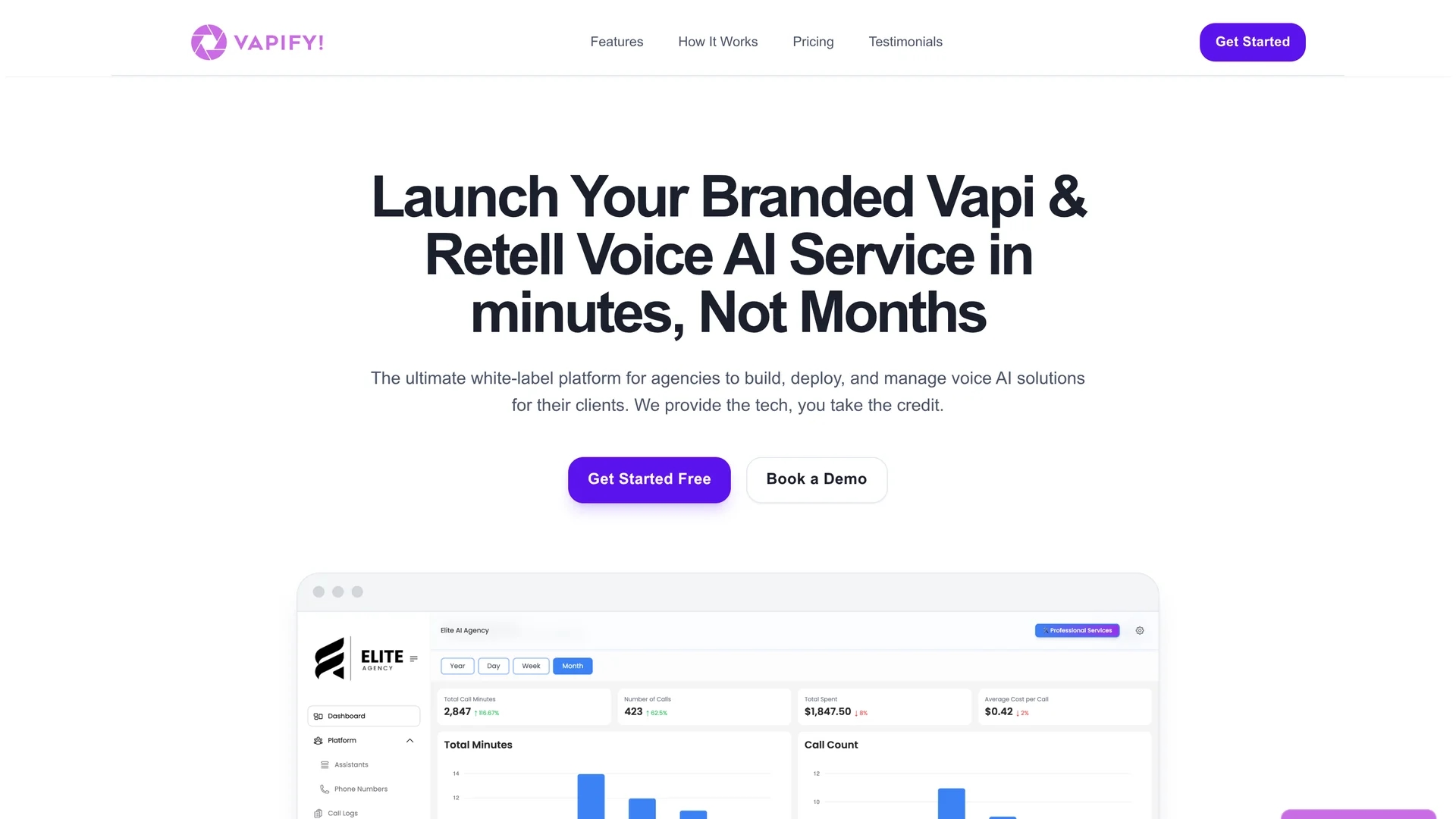 vapify homepage