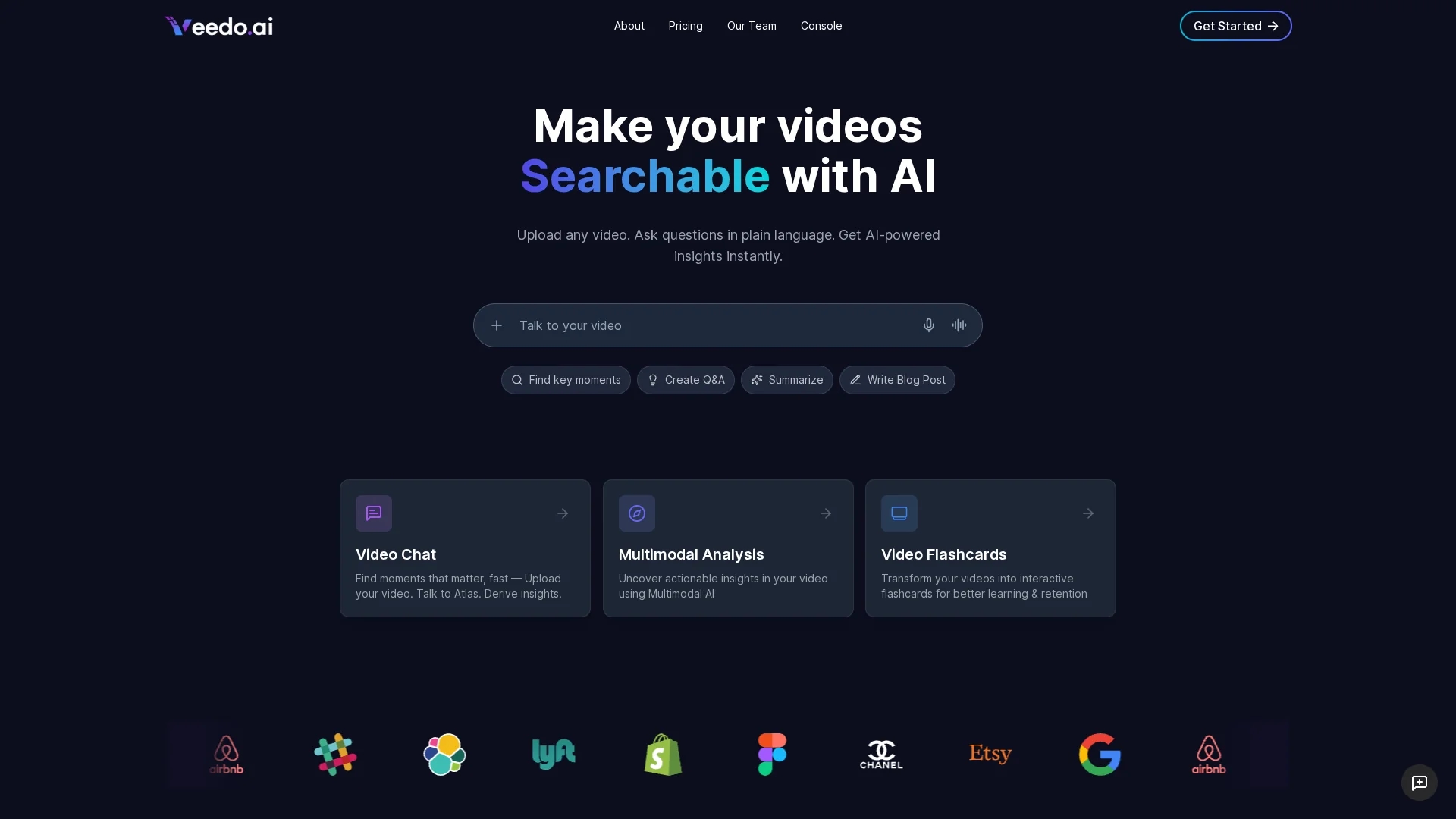 veedoai homepage