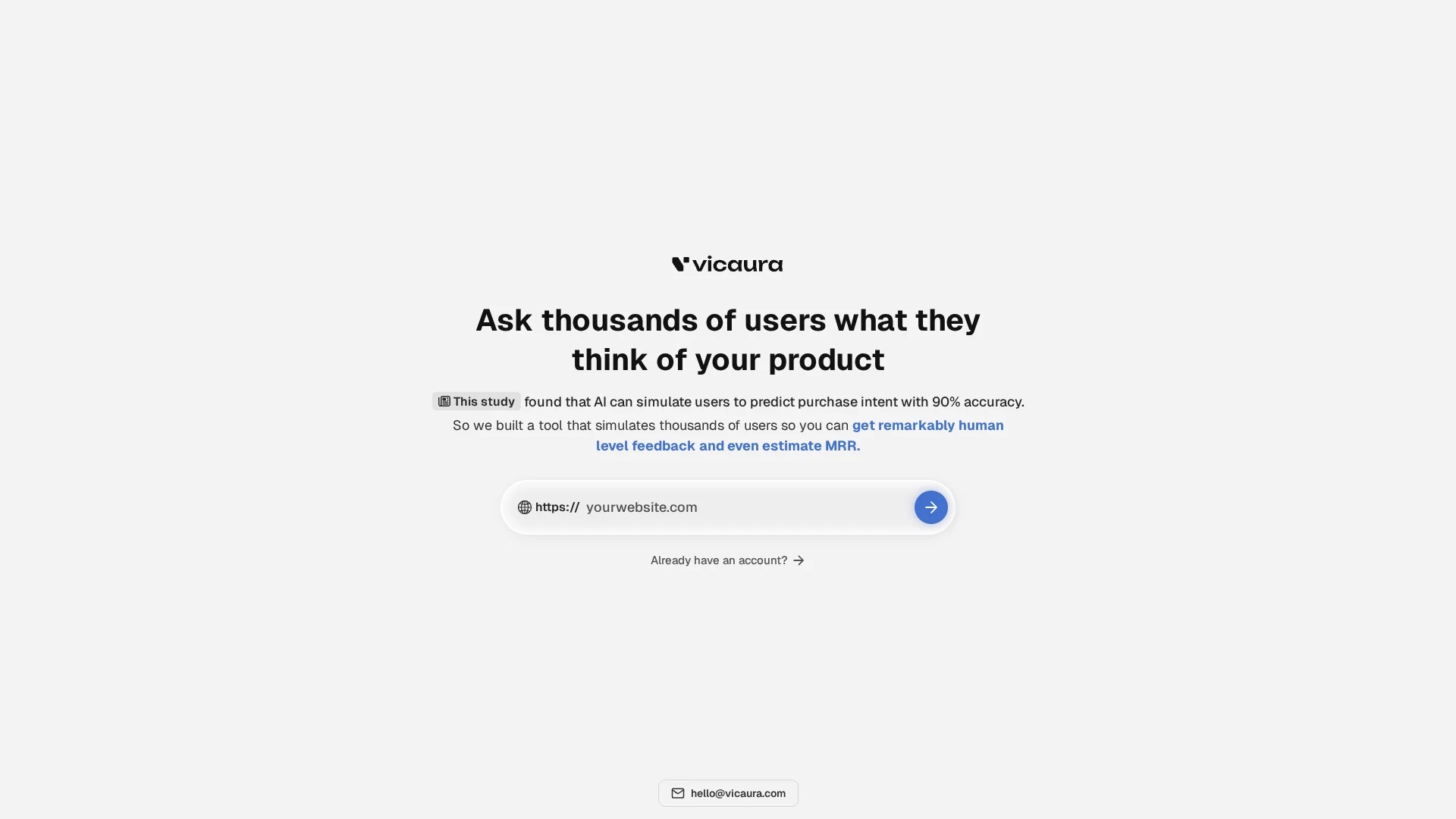 vicaura homepage
