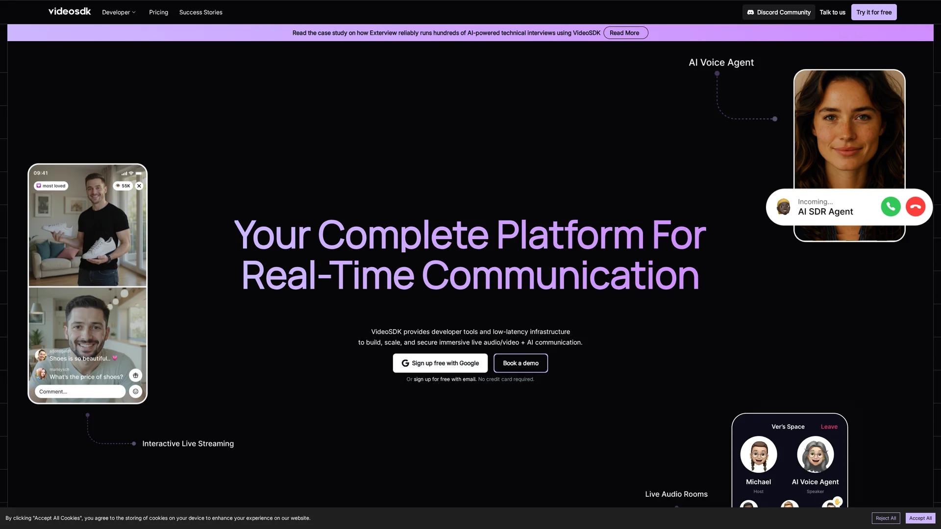 video-sdk homepage