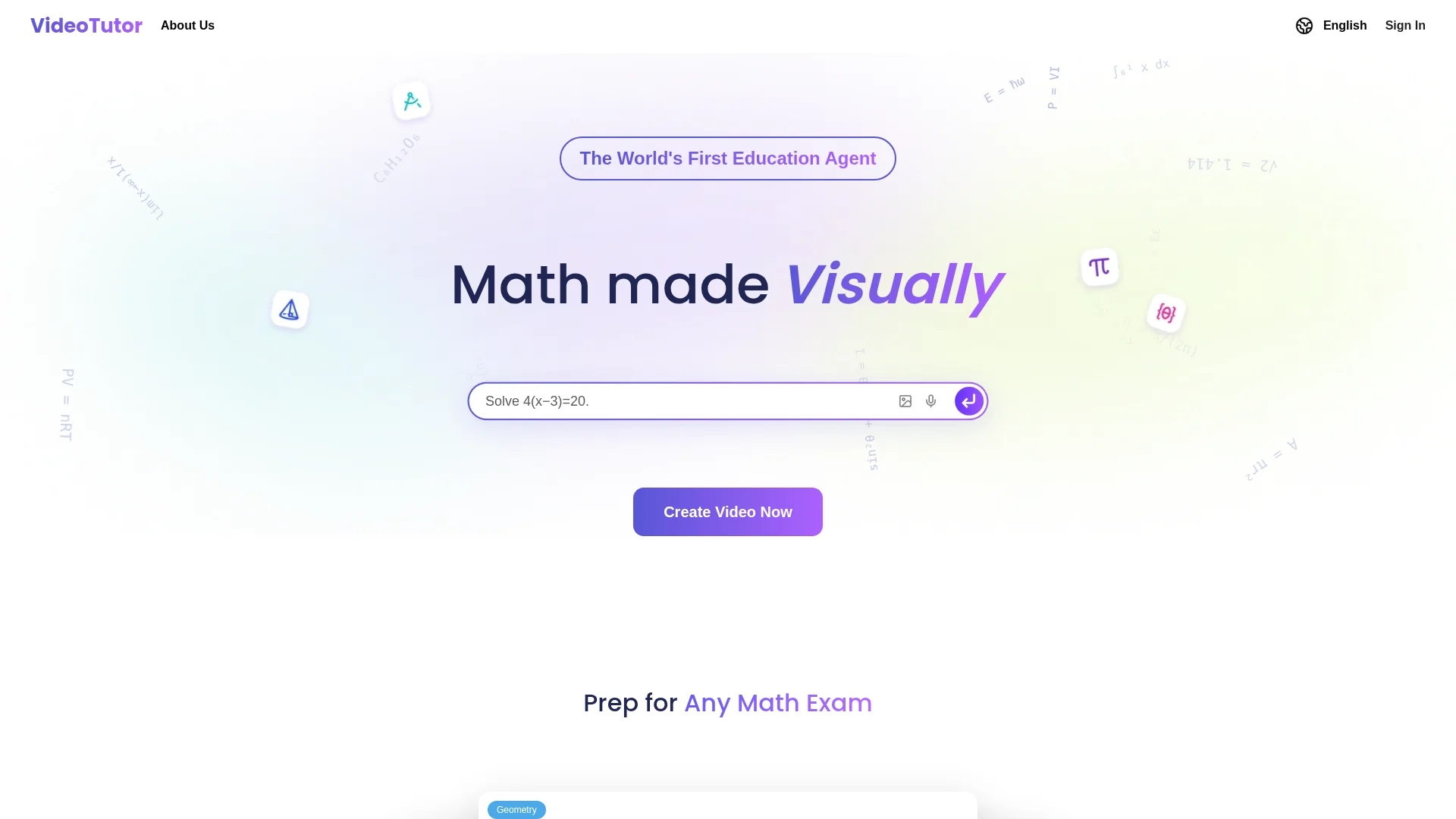 videotutor homepage