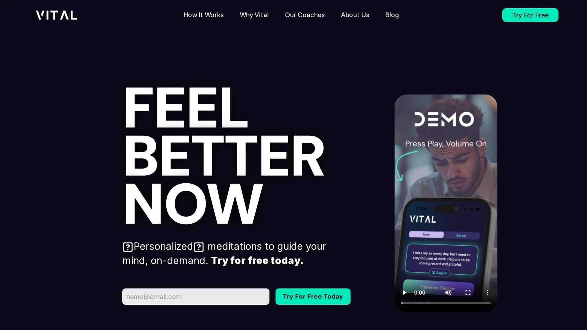vital homepage