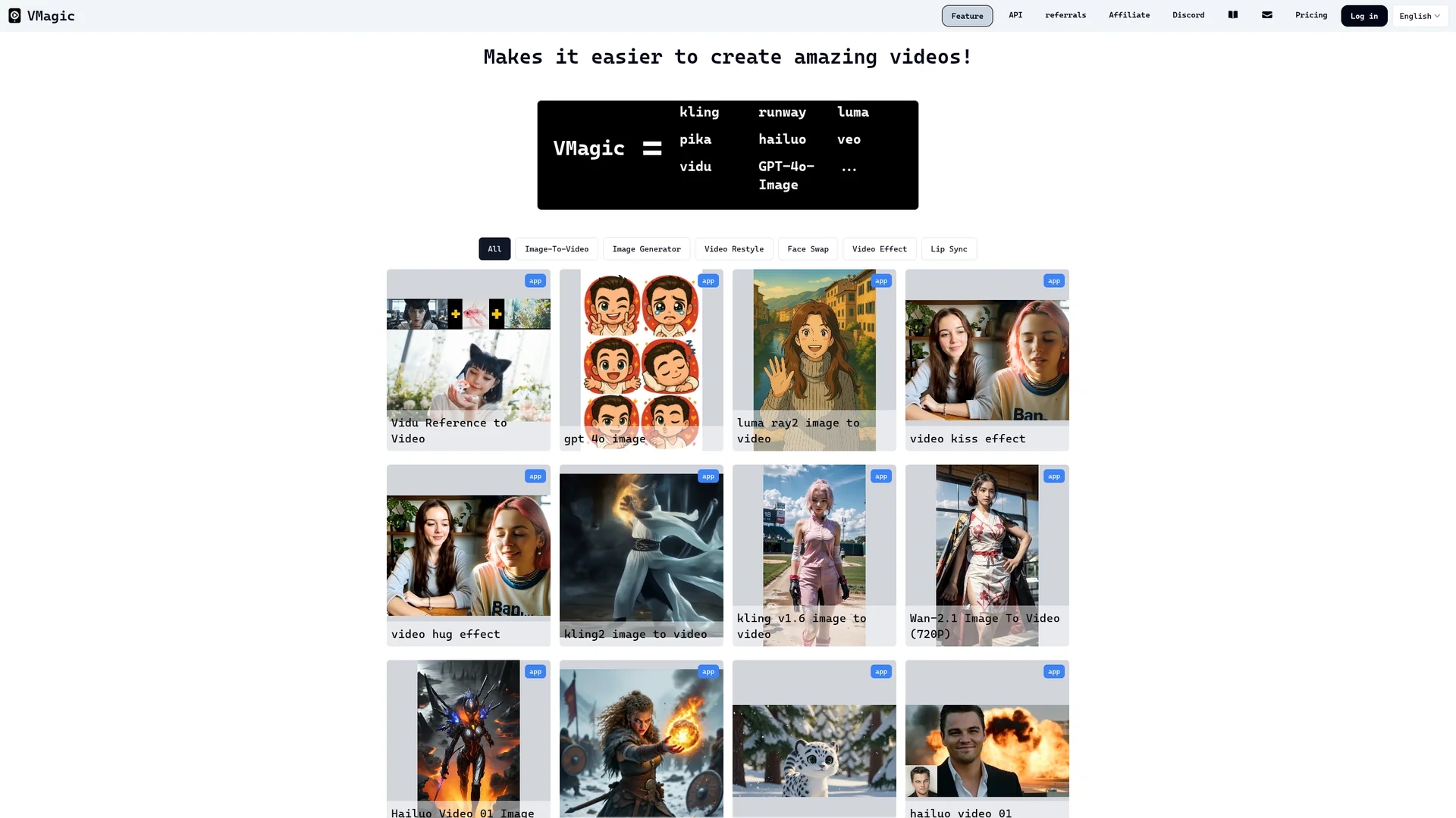 vmagic homepage