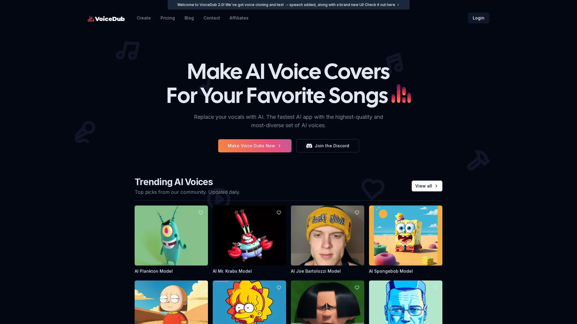 voicedub homepage