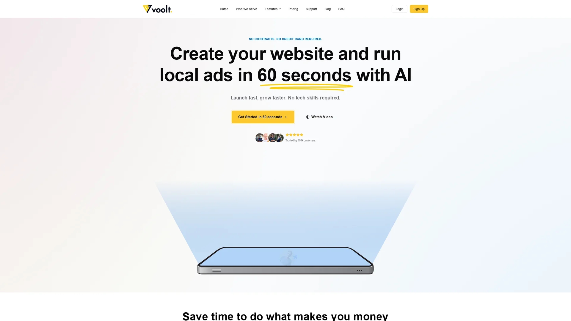 voolt homepage