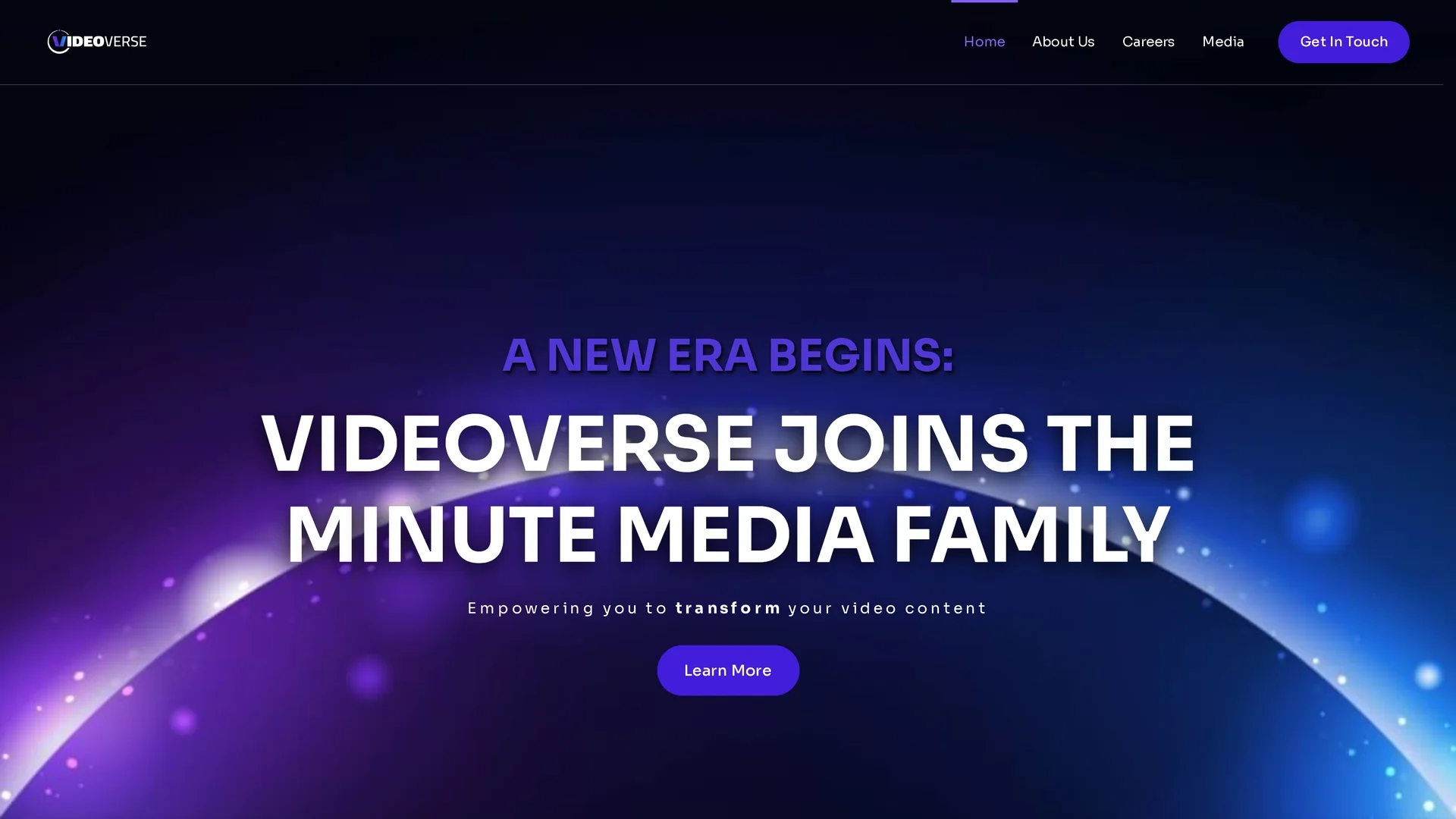 vverse-ai homepage