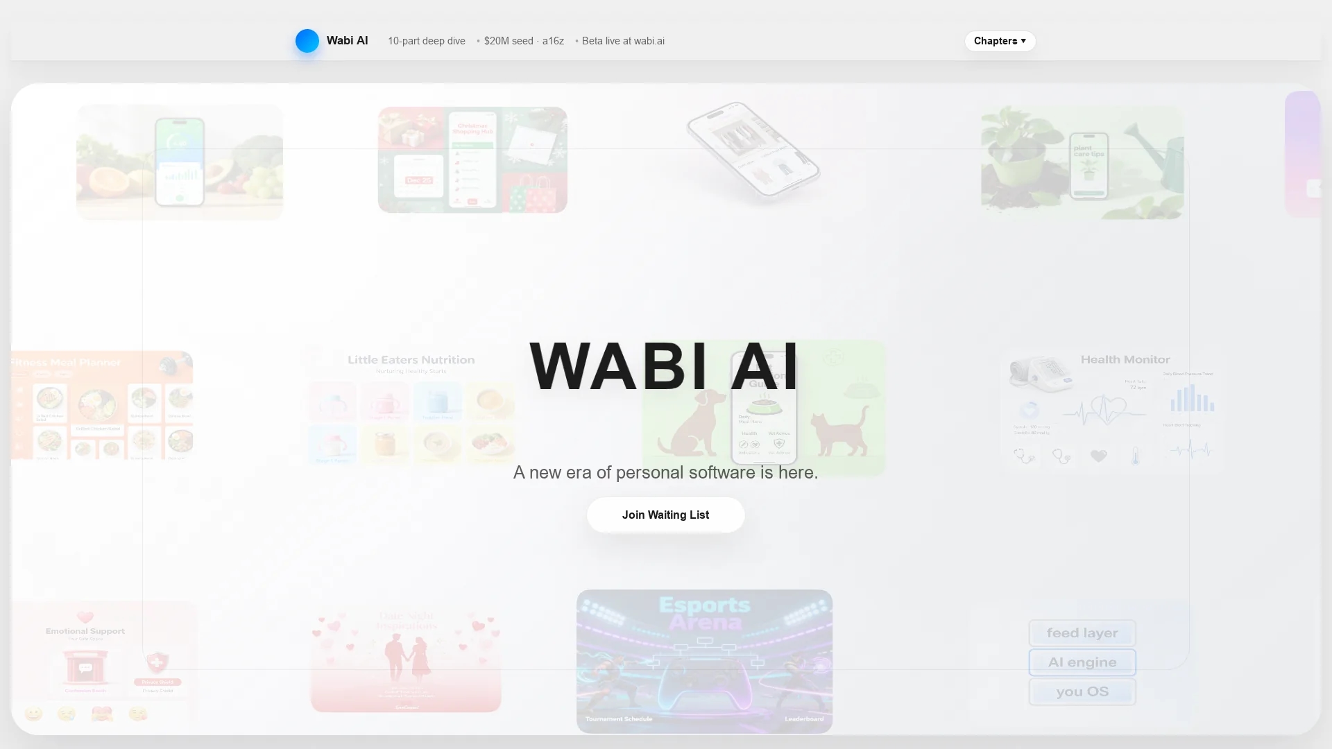 wabi-ai-ai homepage