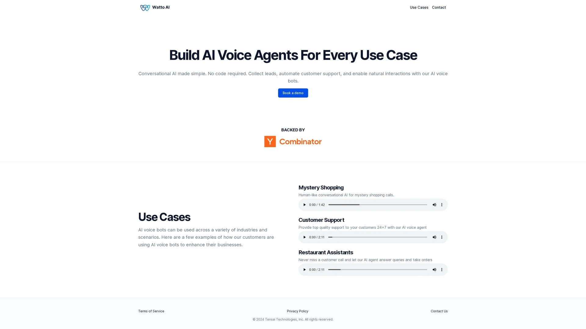 watto-ai homepage