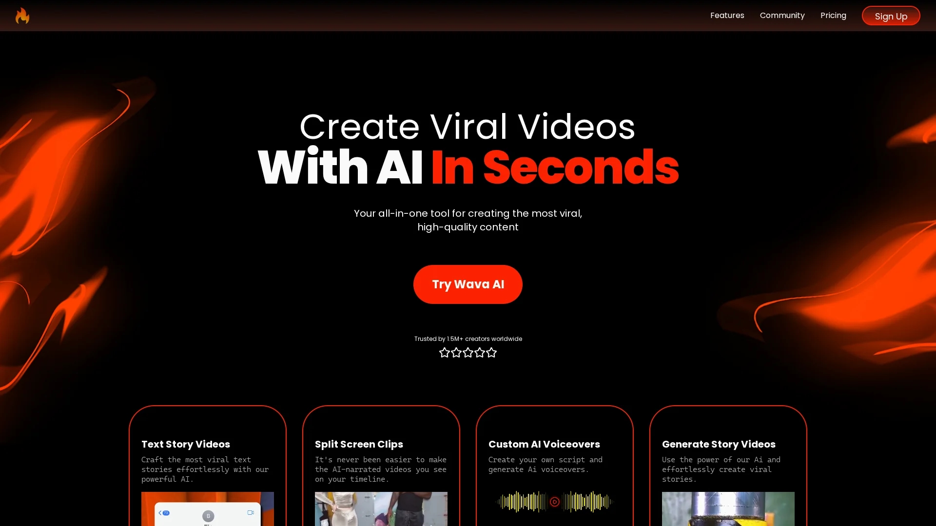 wava-ai homepage