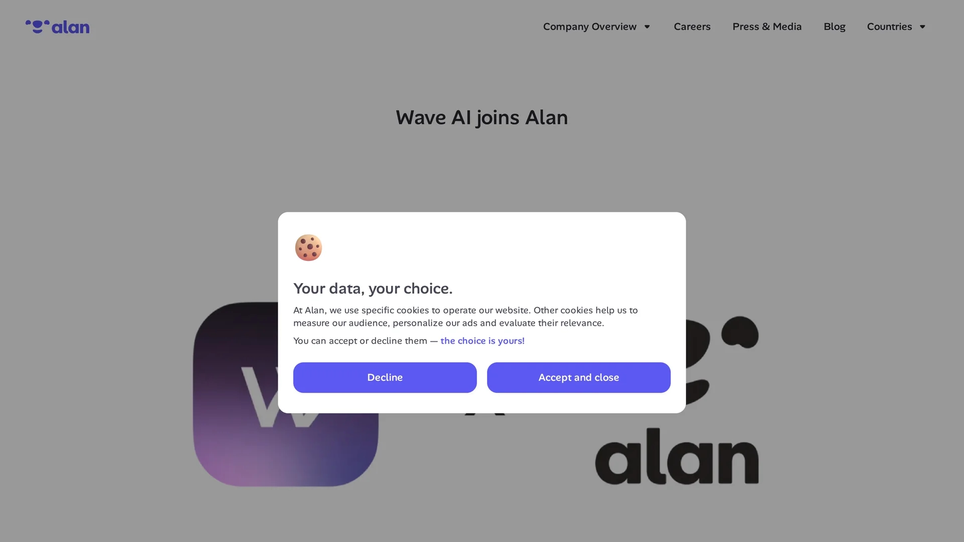 wave-ai homepage
