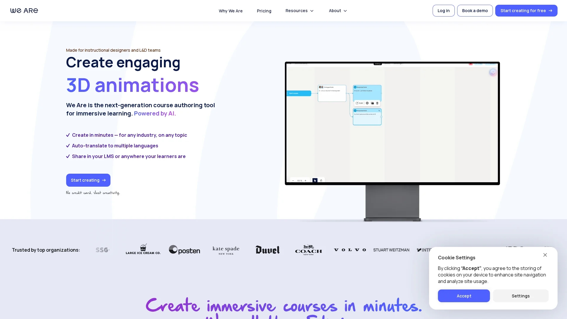 we-are-learning homepage
