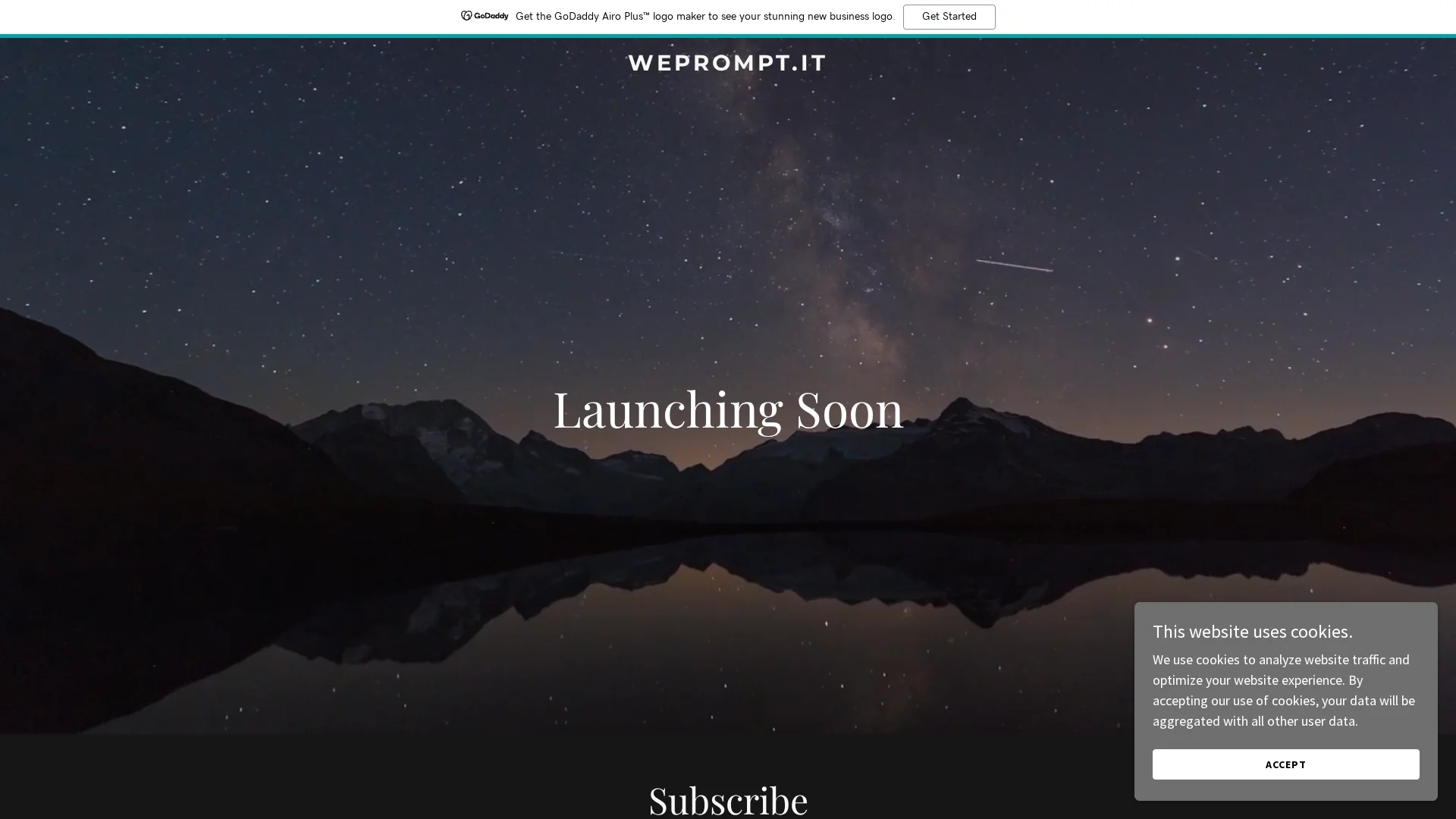 we-prompt homepage
