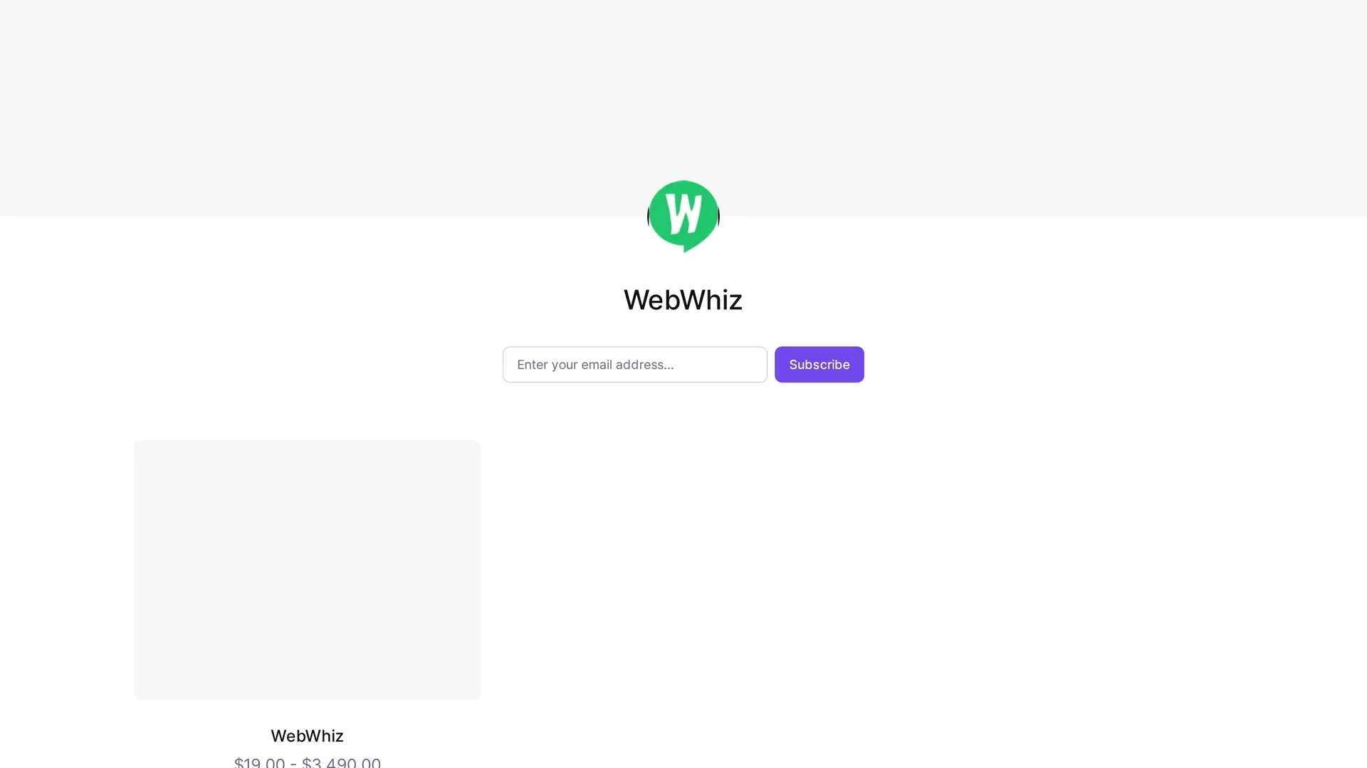 webwhiz homepage