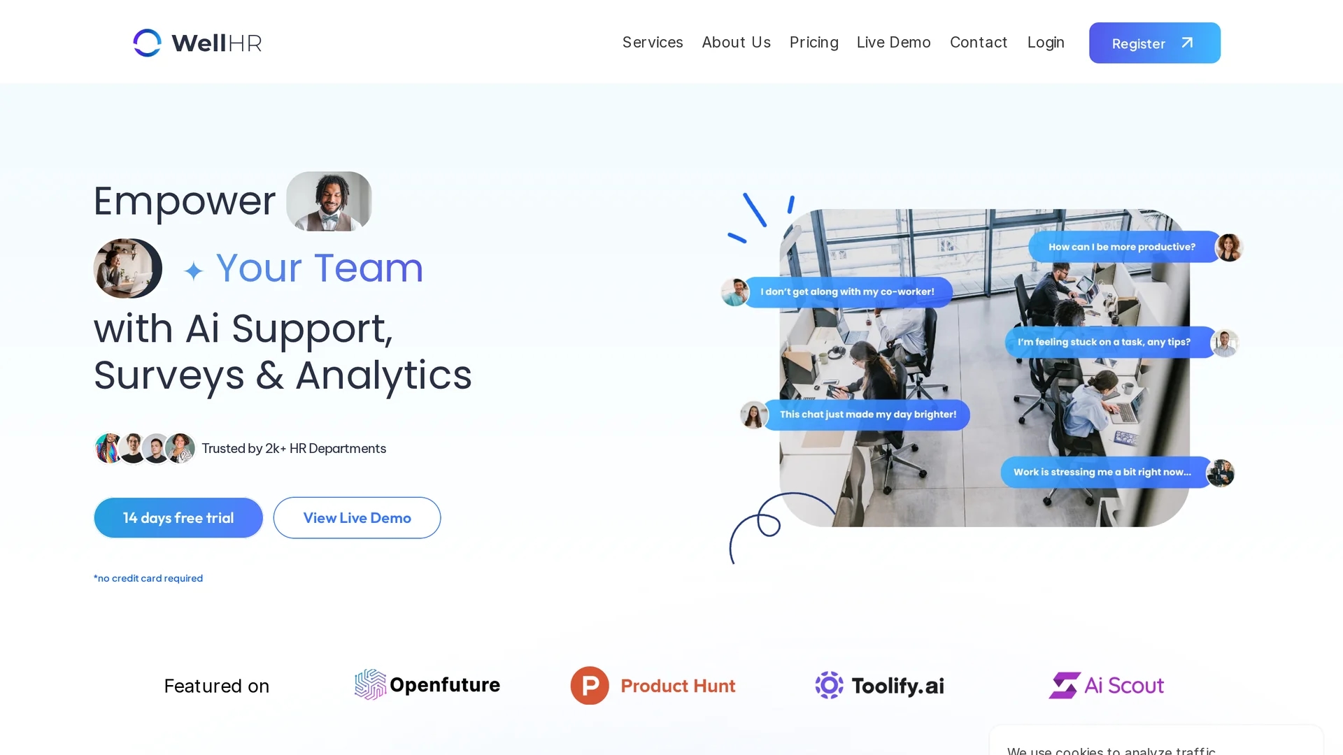 wellhr homepage