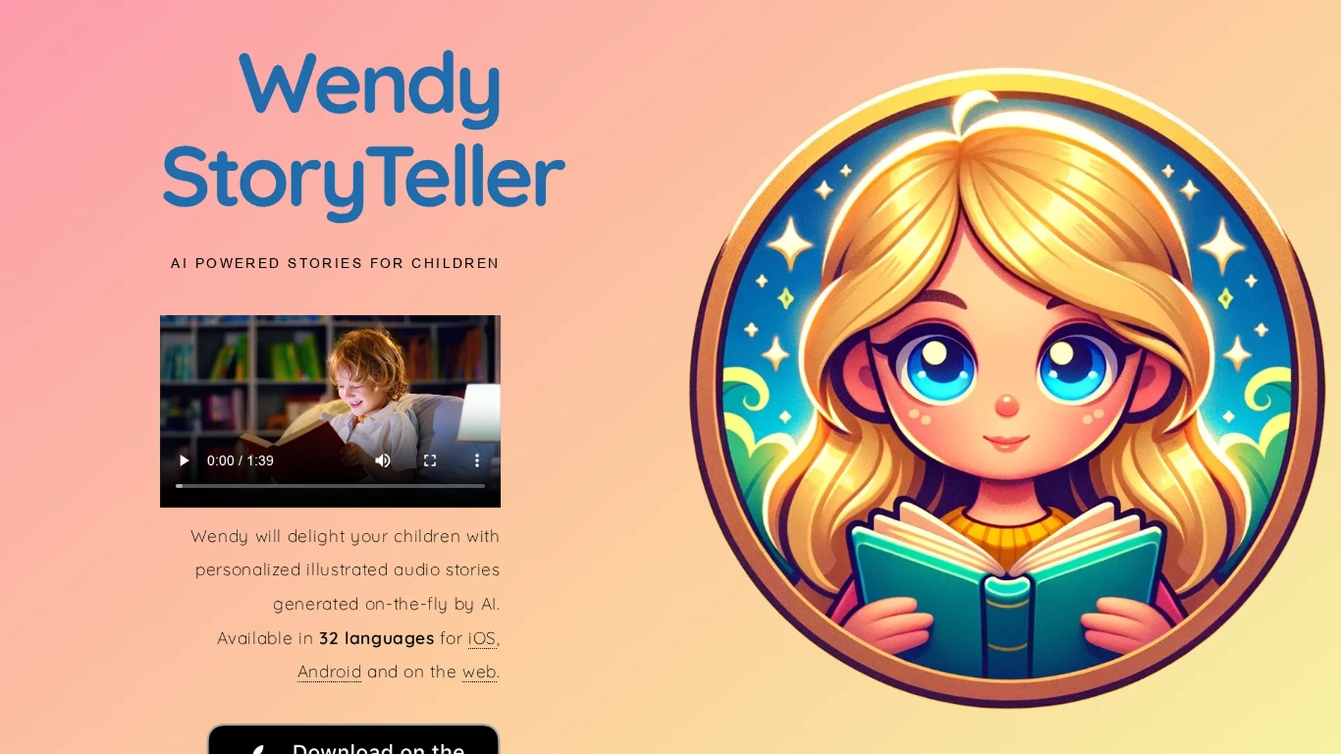 wendy-storyteller homepage