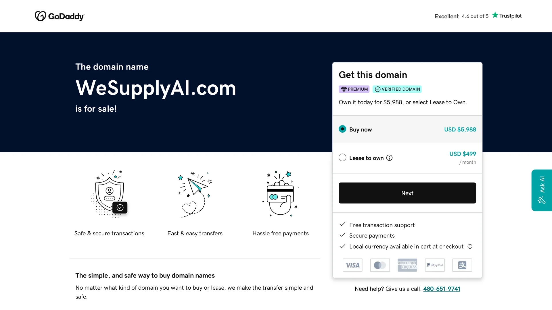 wesupplyai homepage
