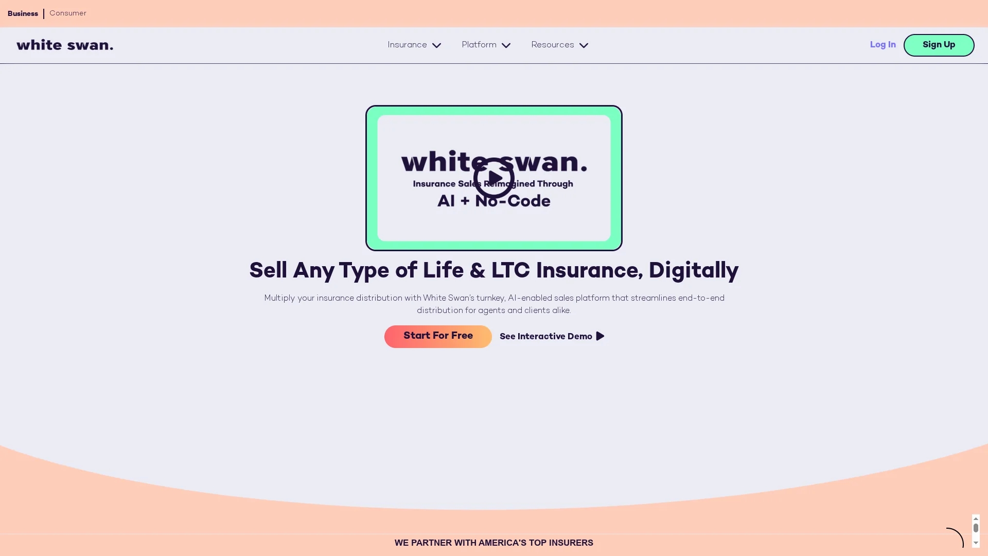 white-swan homepage