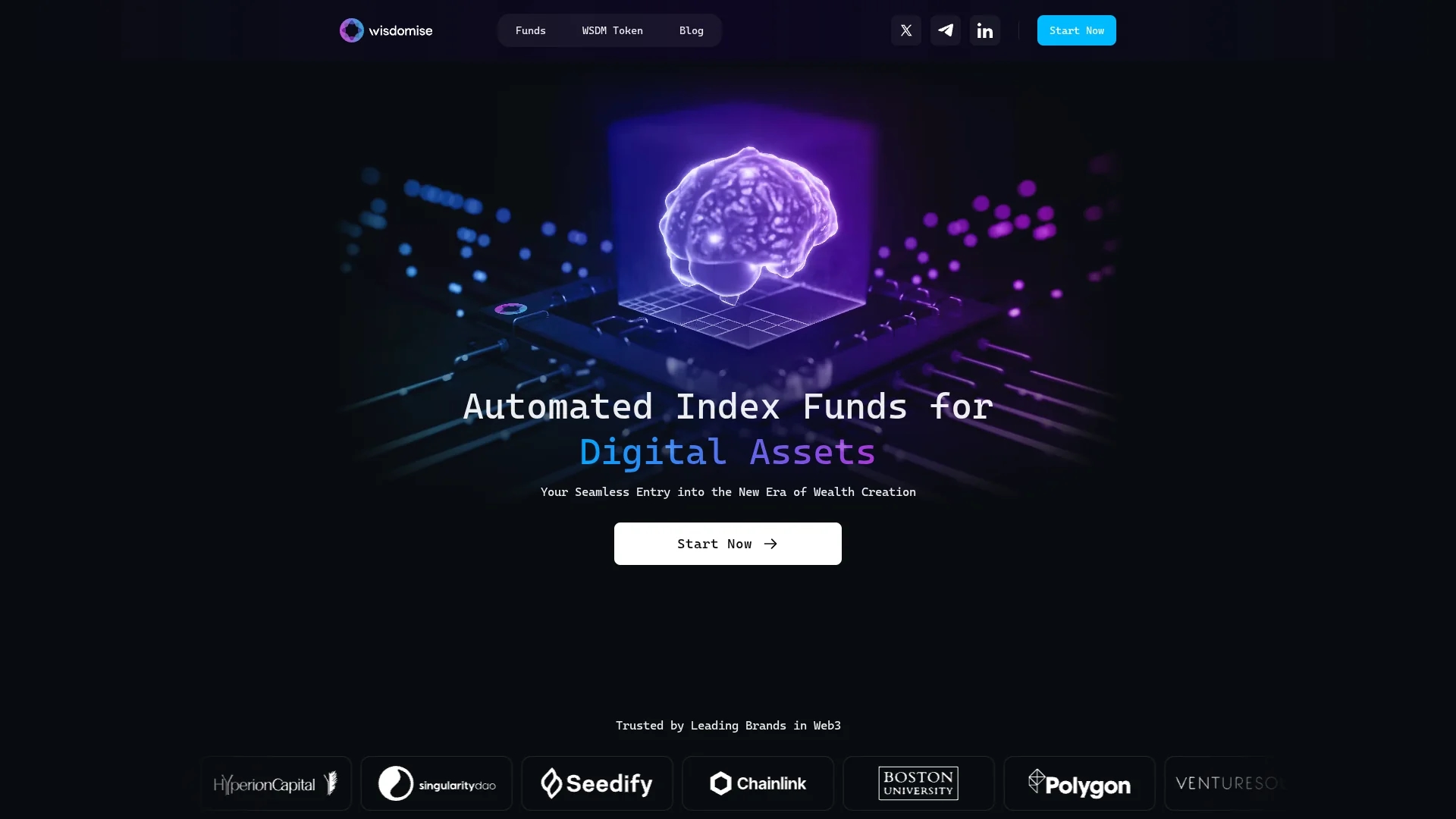 wisdomise homepage