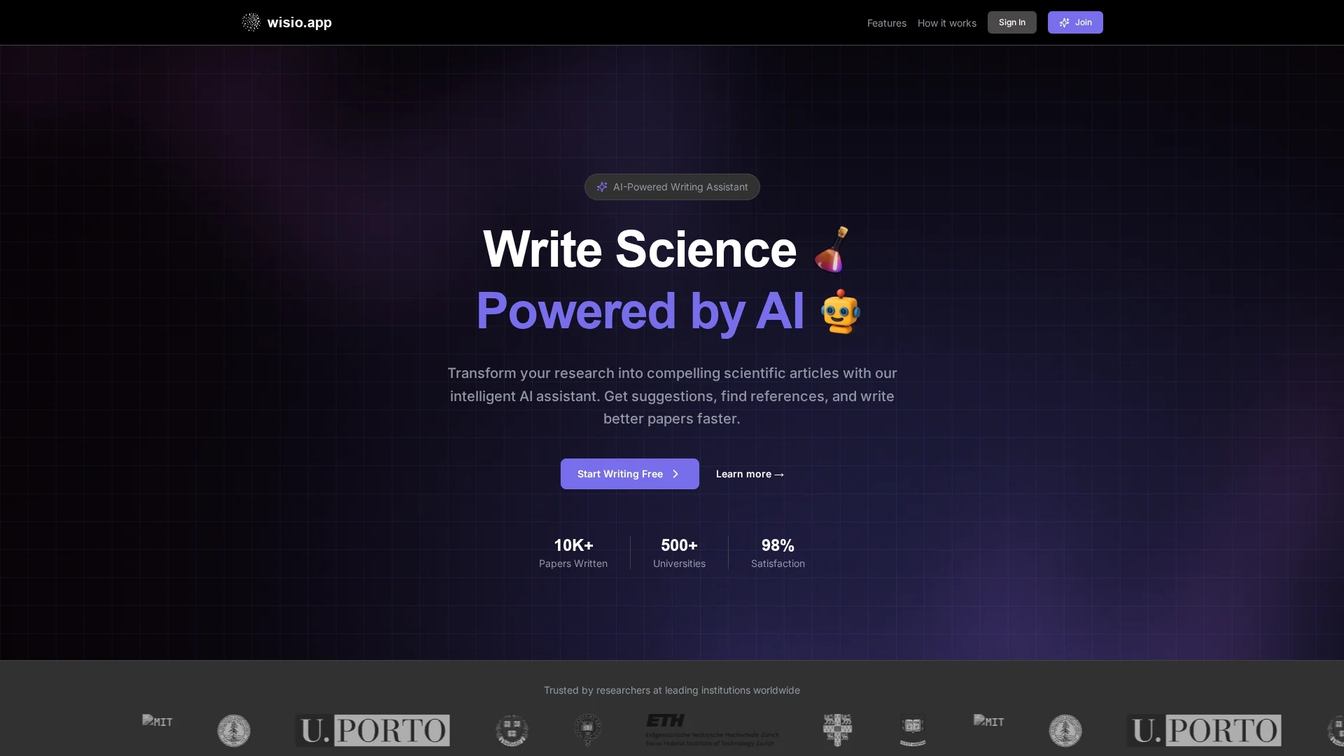 wisio homepage