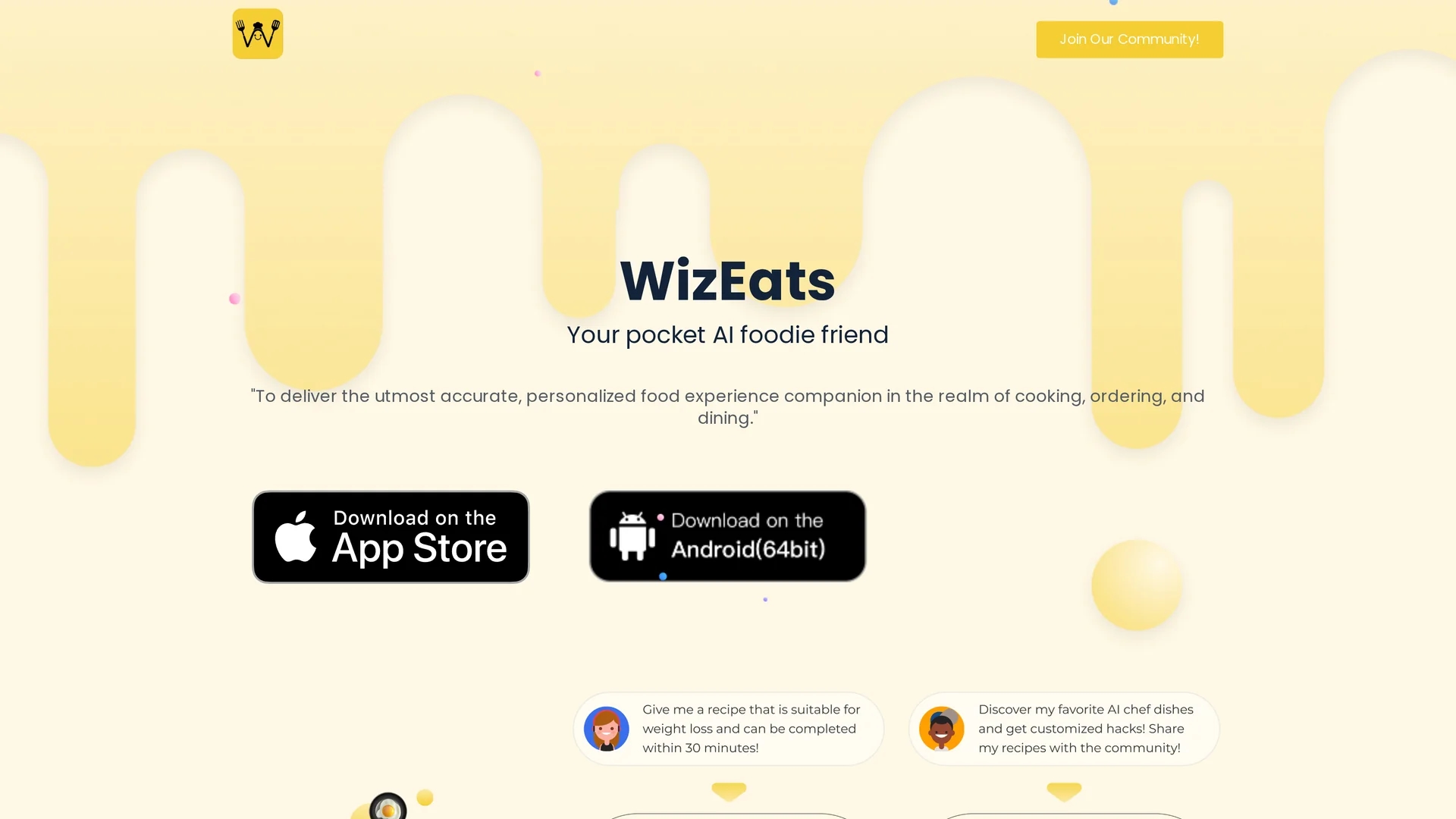 wizeats homepage