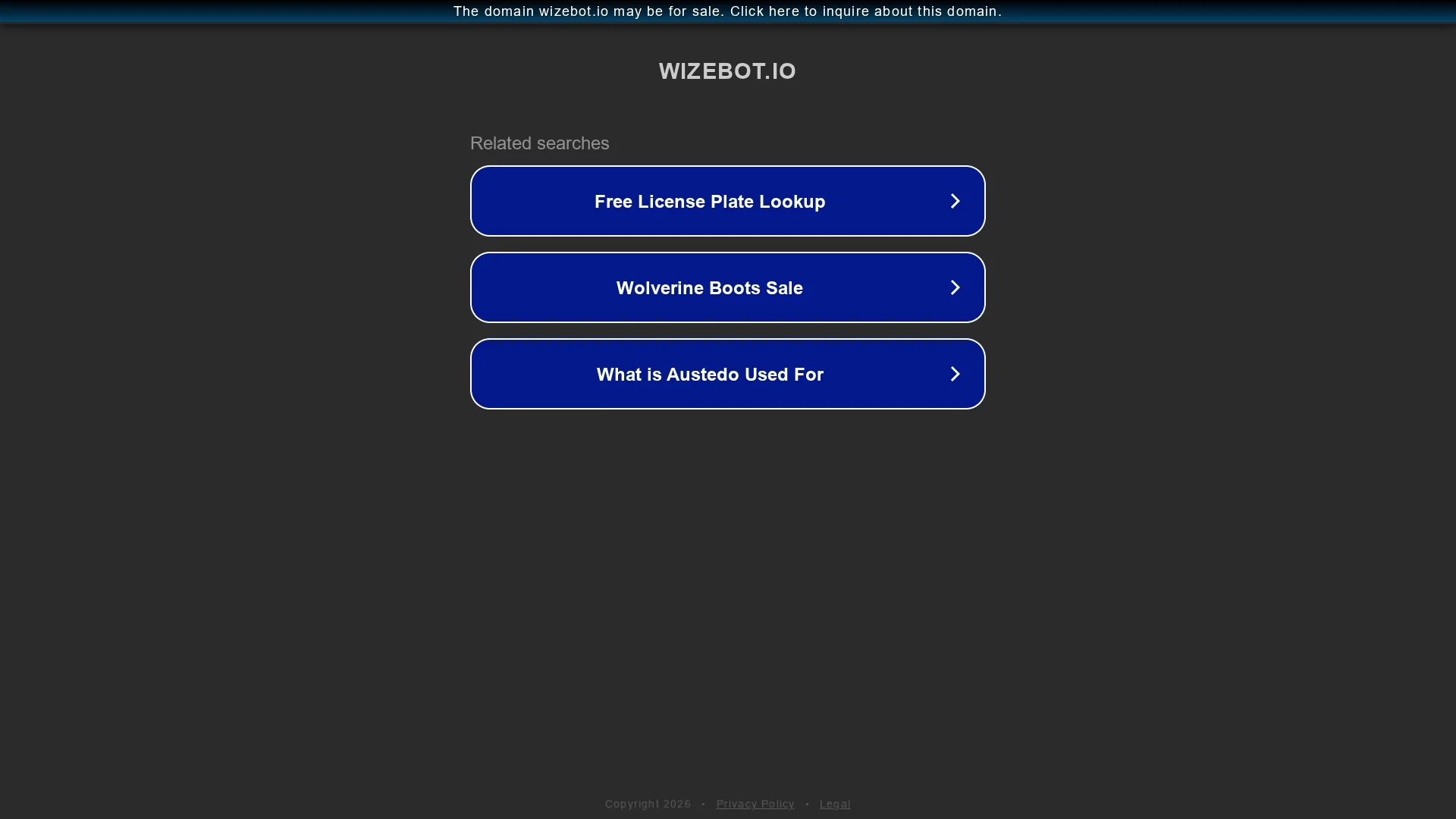 wizebot homepage