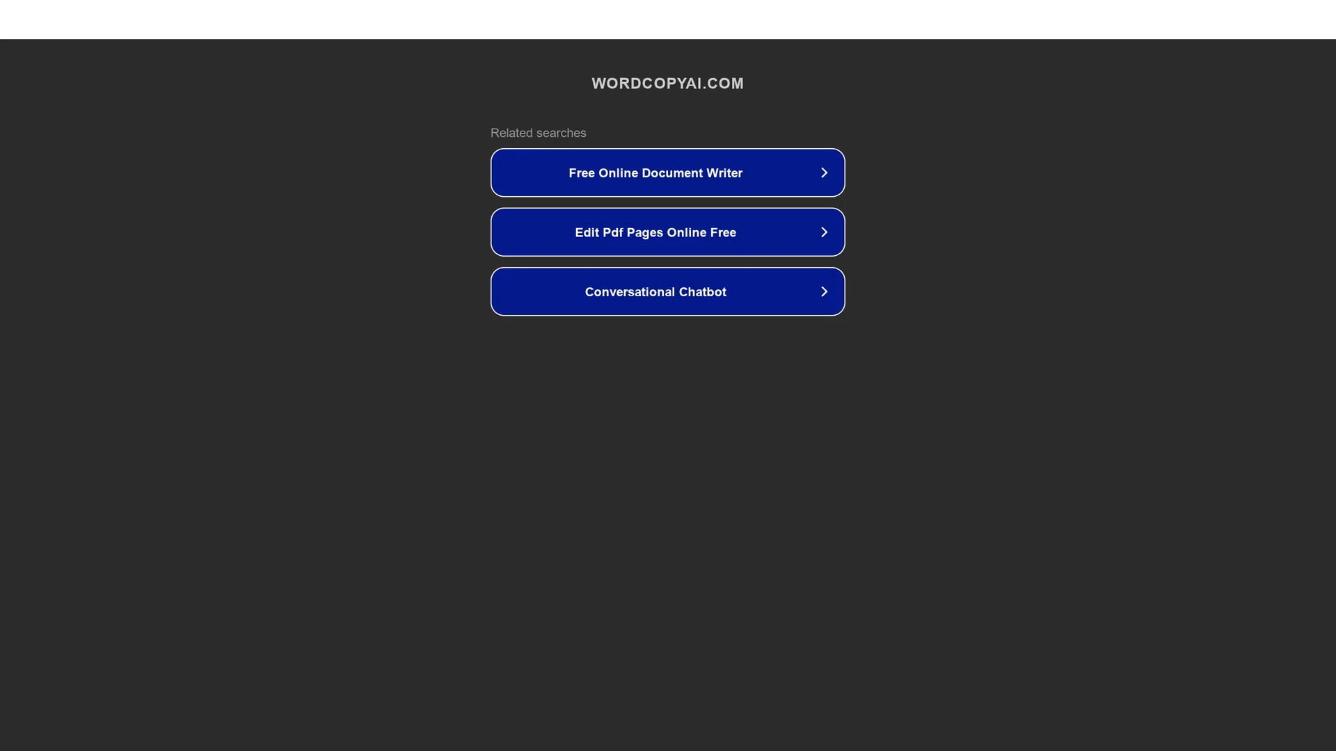 wordcopyai homepage