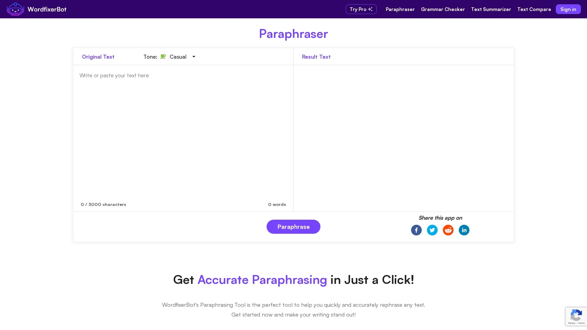 wordfixerbot homepage