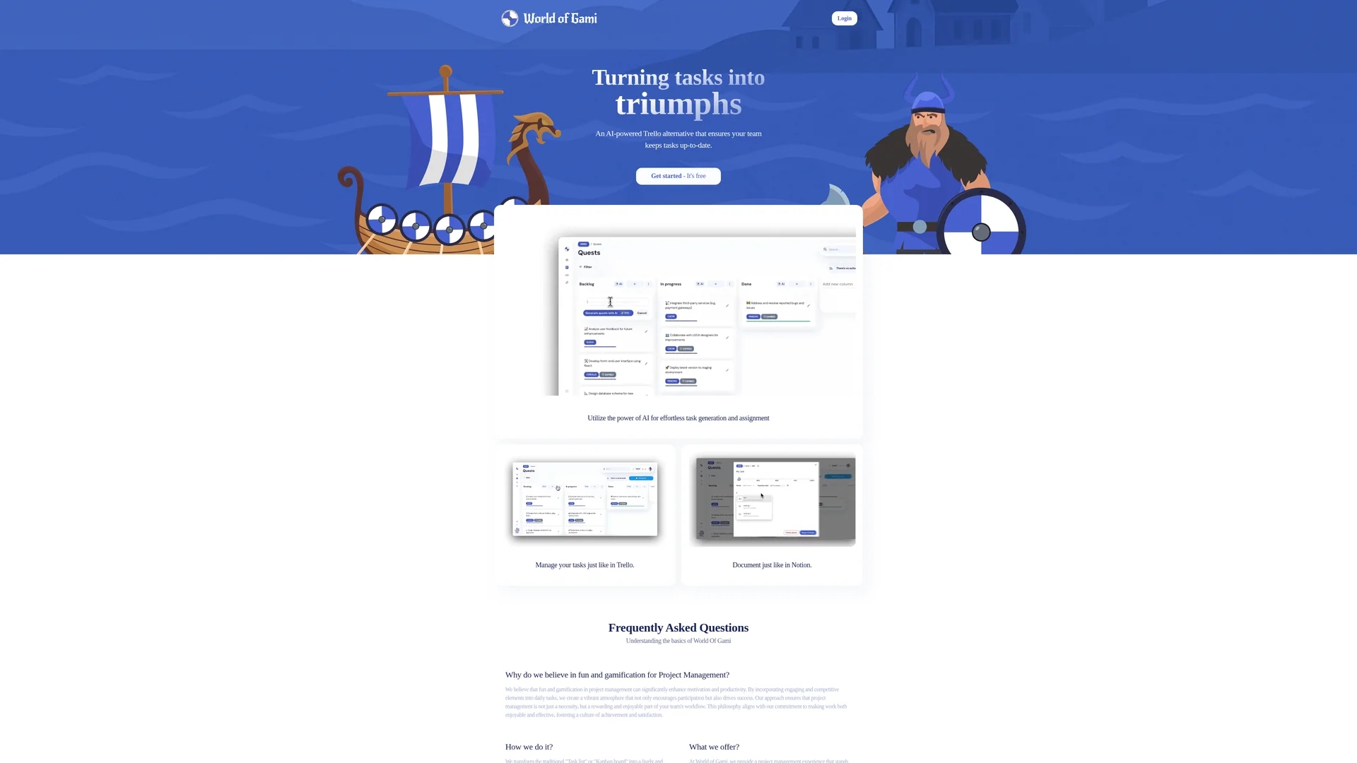 world-of-gami homepage
