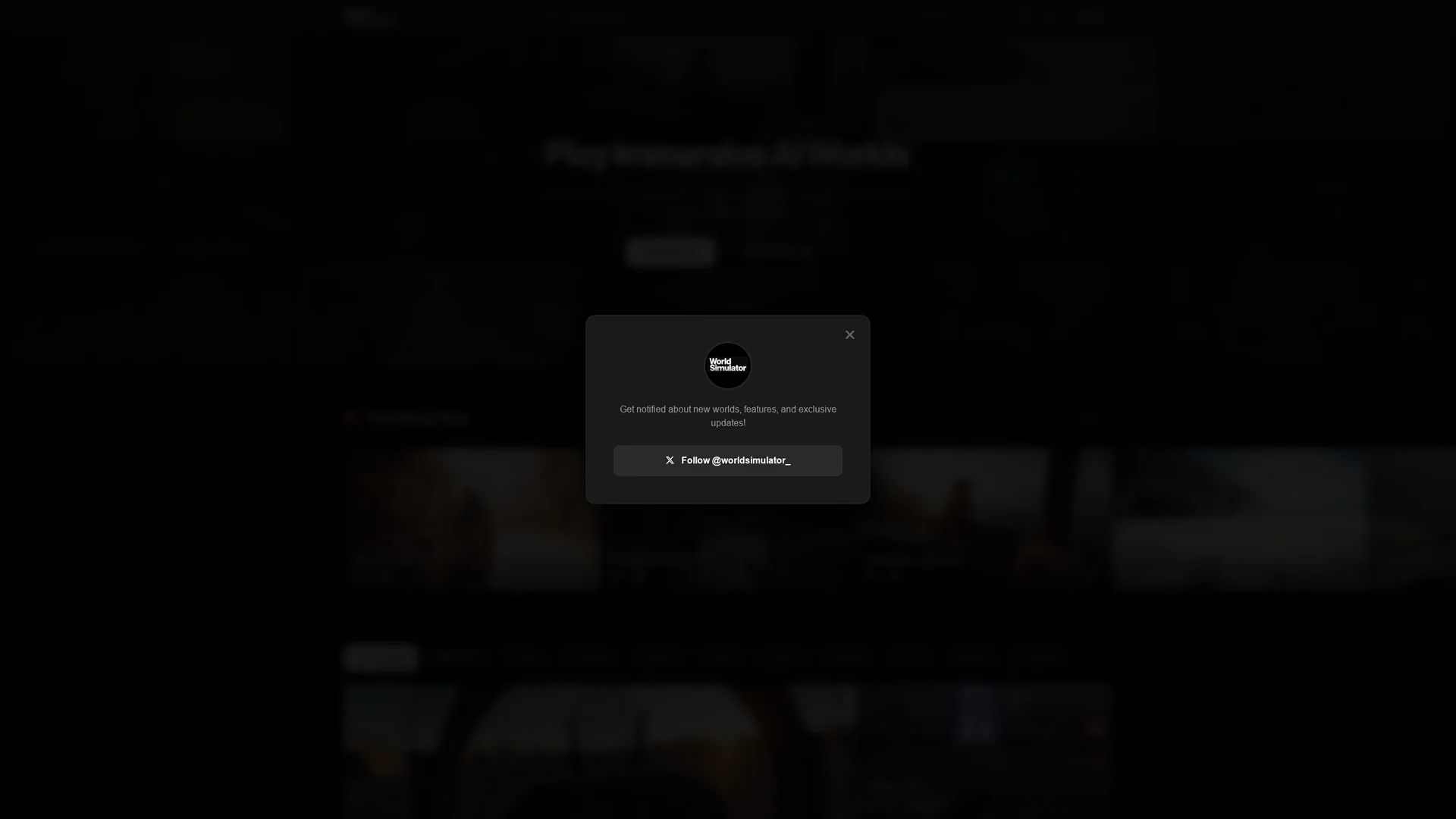 world-simulator-ai homepage