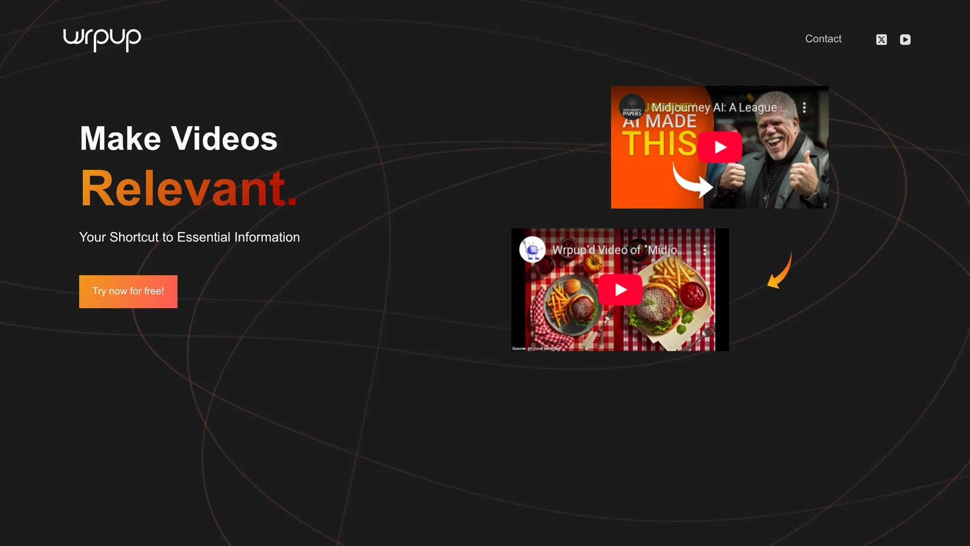 wrapup homepage