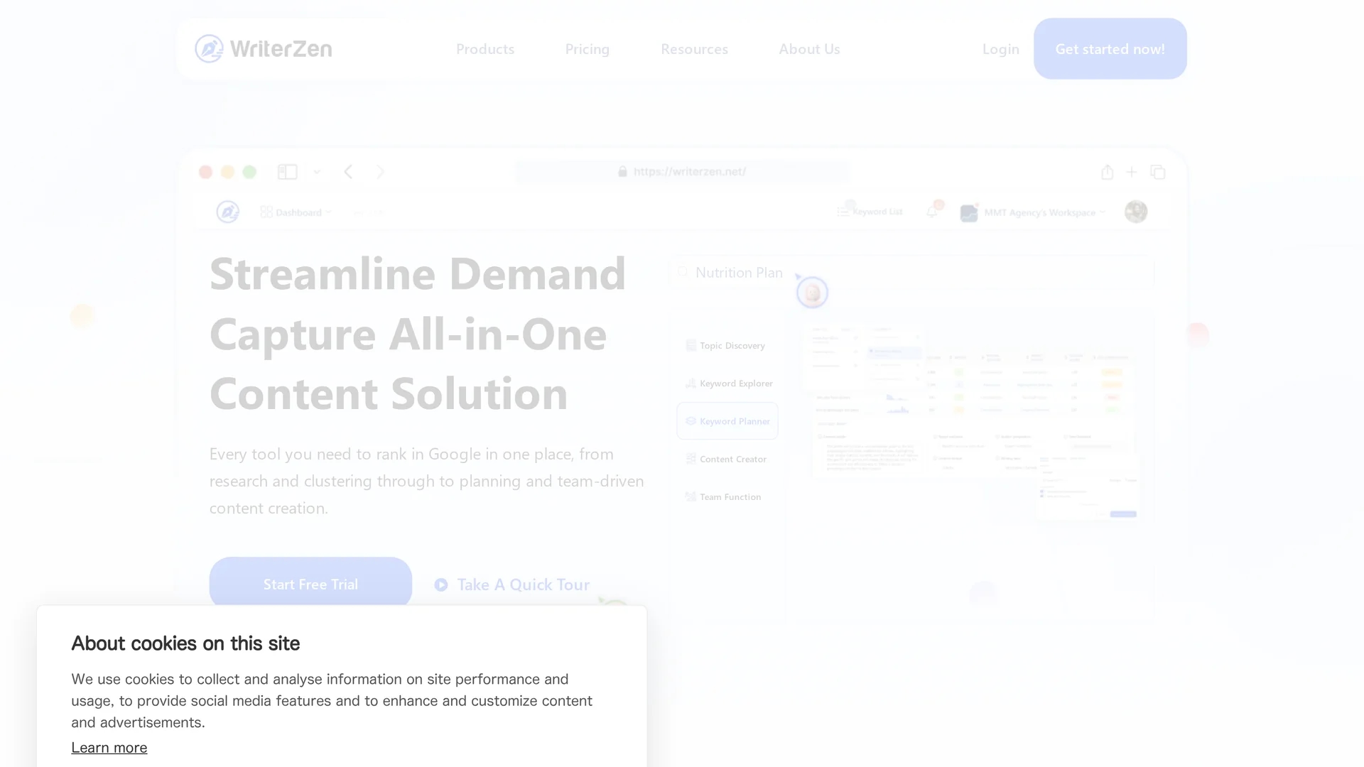 writerzen homepage