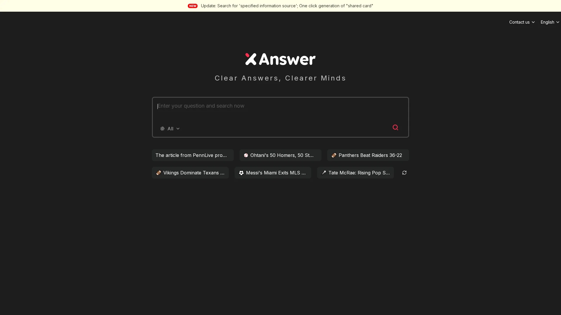 xanswer homepage
