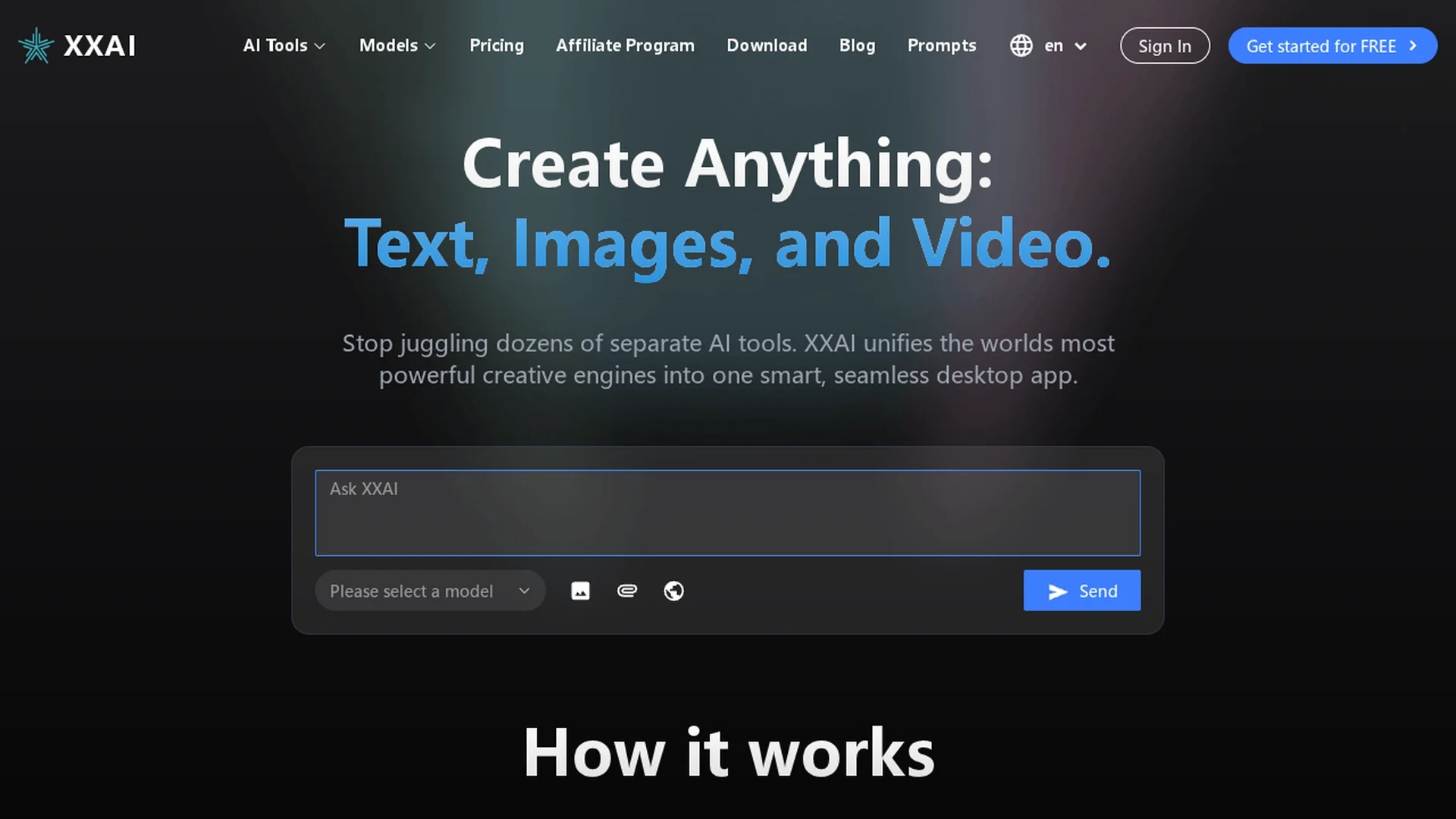 xx-ai homepage