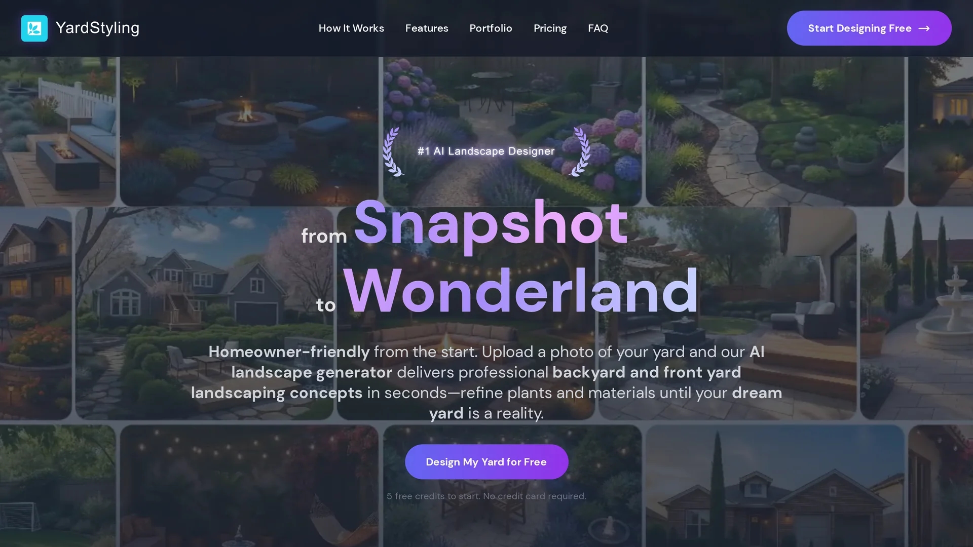yardstyling homepage