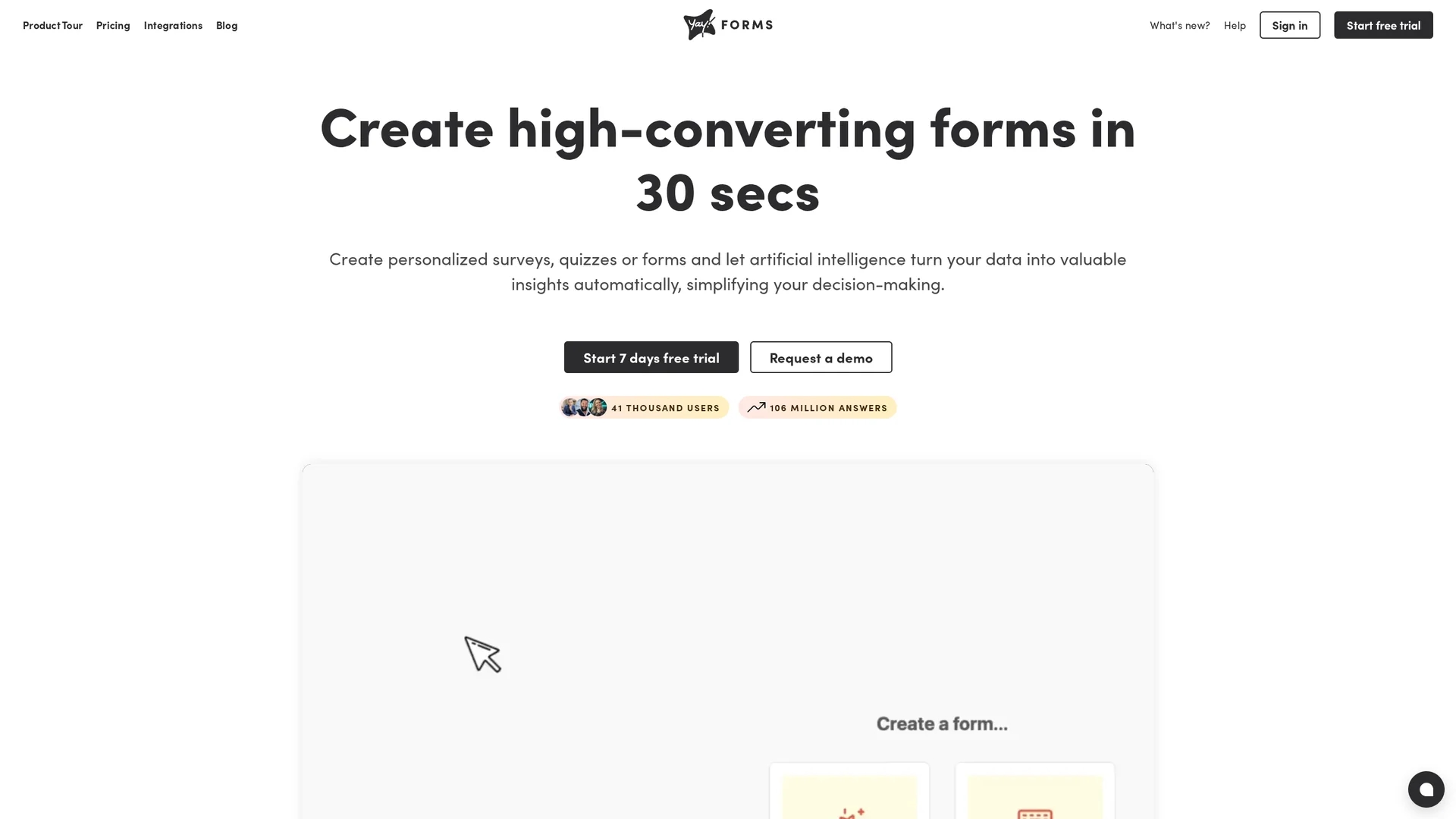 yay-forms homepage