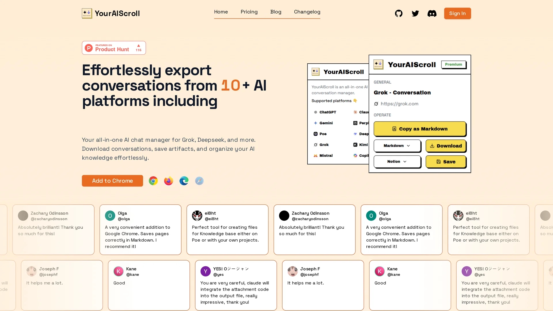 youraiscroll homepage